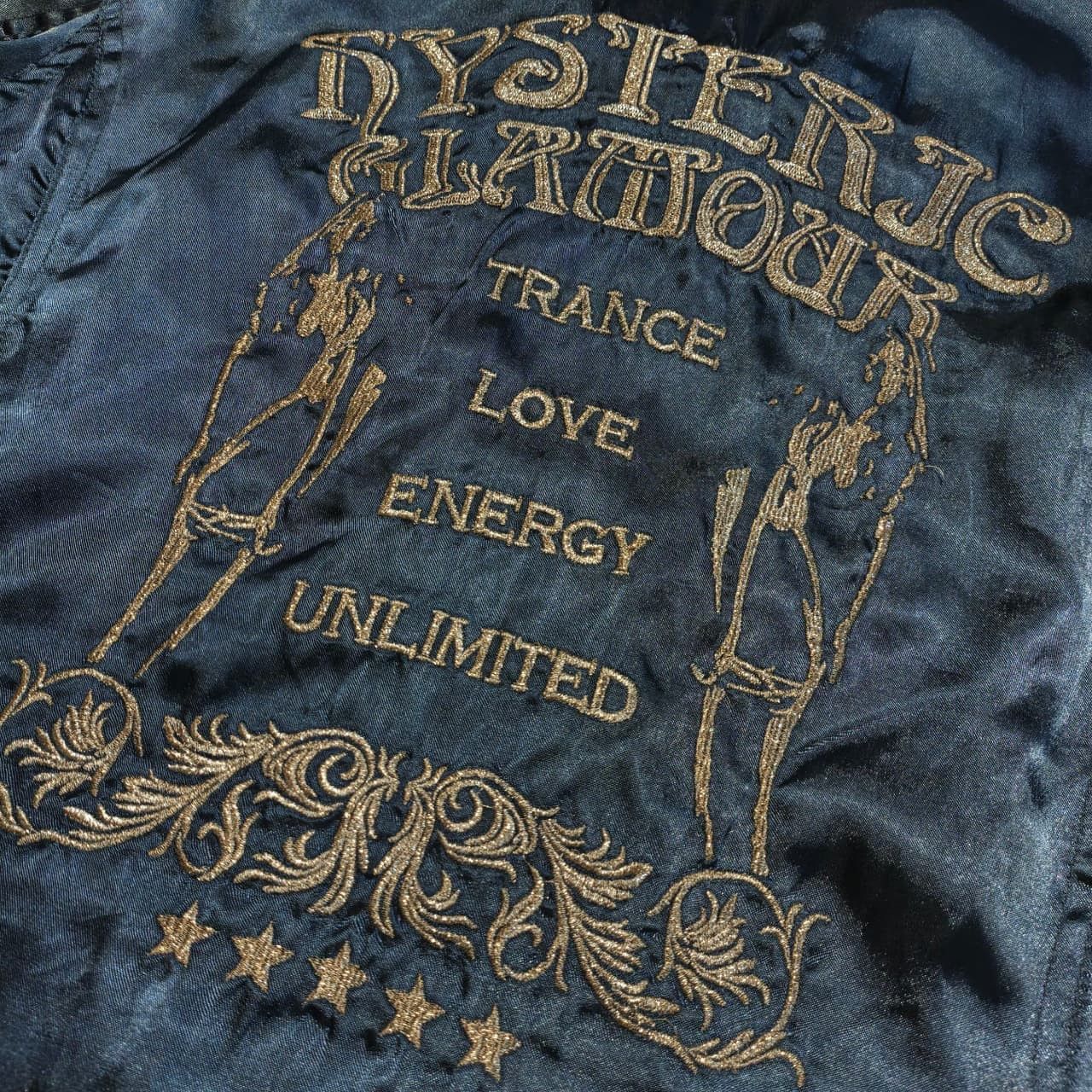 Hysteric Glamour Hysteric Glamour Trance Love Energy Two Way Sateen Jacket Size L / US 10 / IT 46 - 4 Thumbnail