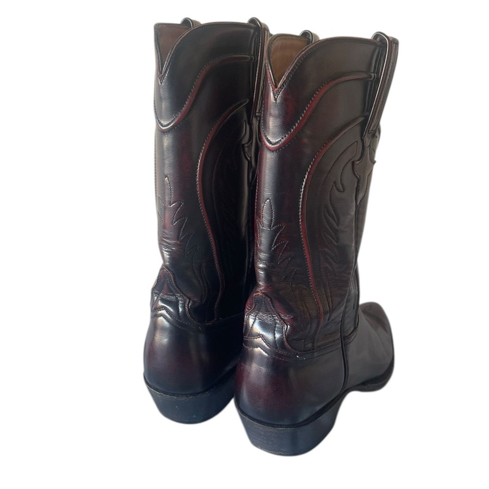 Lucchese Lucchese Seville Men's Cowboy Western Goat Skin Boots, 9.5B Size US 9.5 / EU 42-43 - 4 Thumbnail