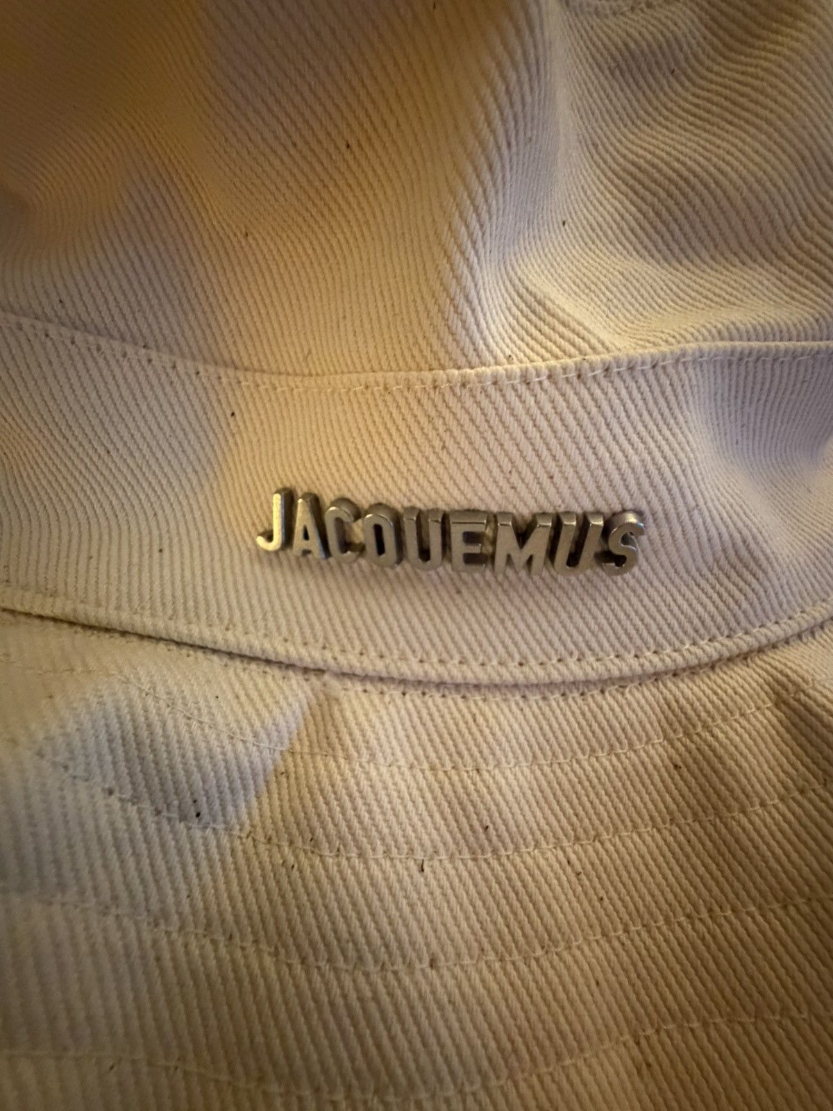 Jacquemus Jacquemus cream bucket hat Size ONE SIZE - 2 Thumbnail