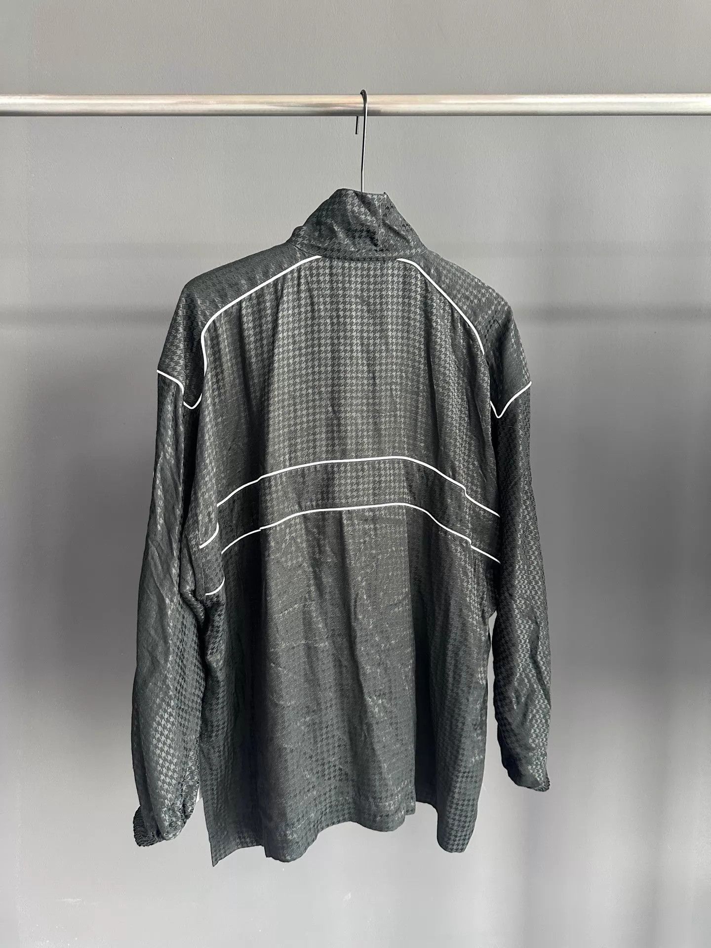 Balenciaga Balenciaga Double B Embroidered Check Black Jacket XS Size US XS / EU 42 / 0 - 2 Thumbnail