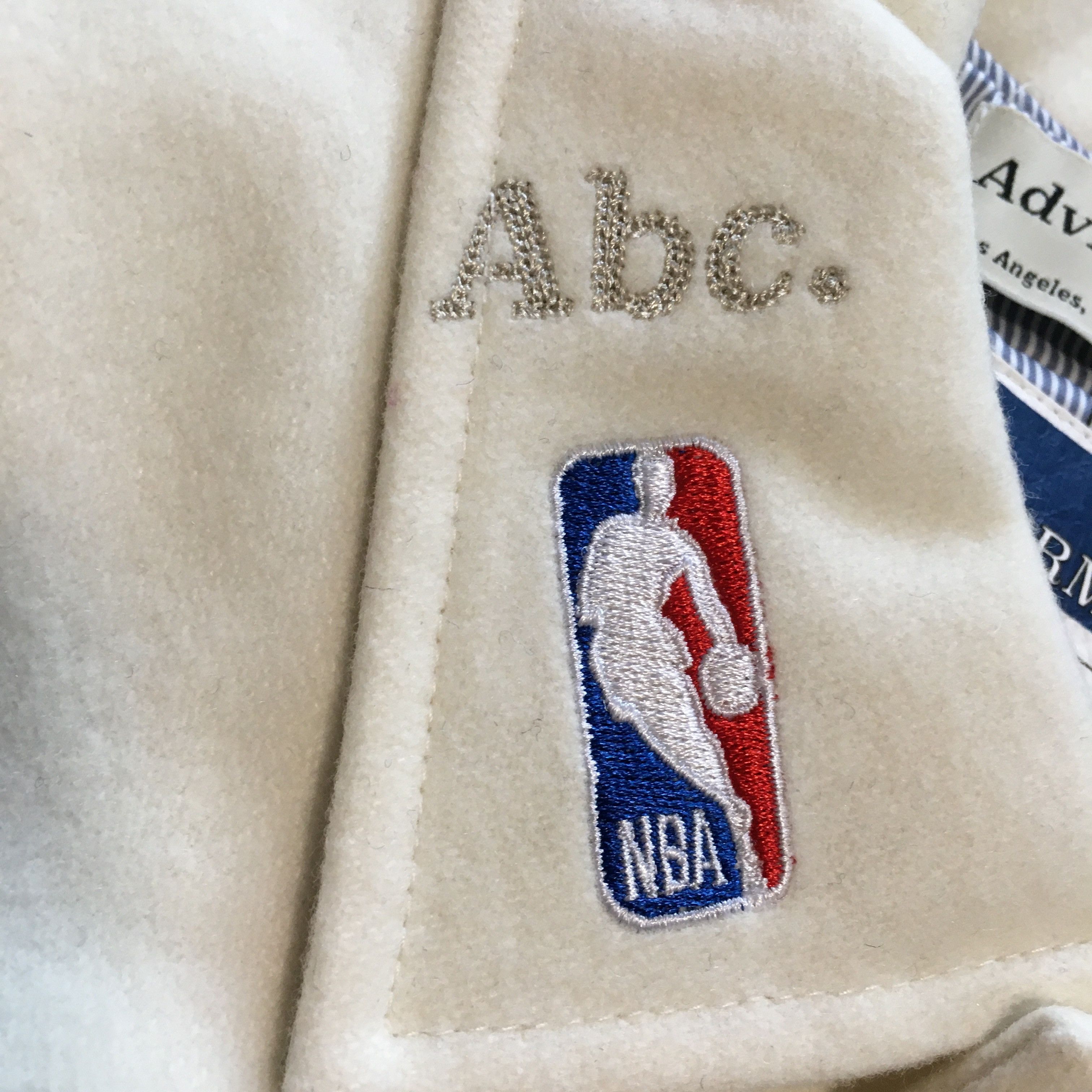 Advisory Board Crystals × NBA Abc. NBA Team Varsity Jacket (White) Size US S / EU 44-46 / 1 - 8 Thumbnail