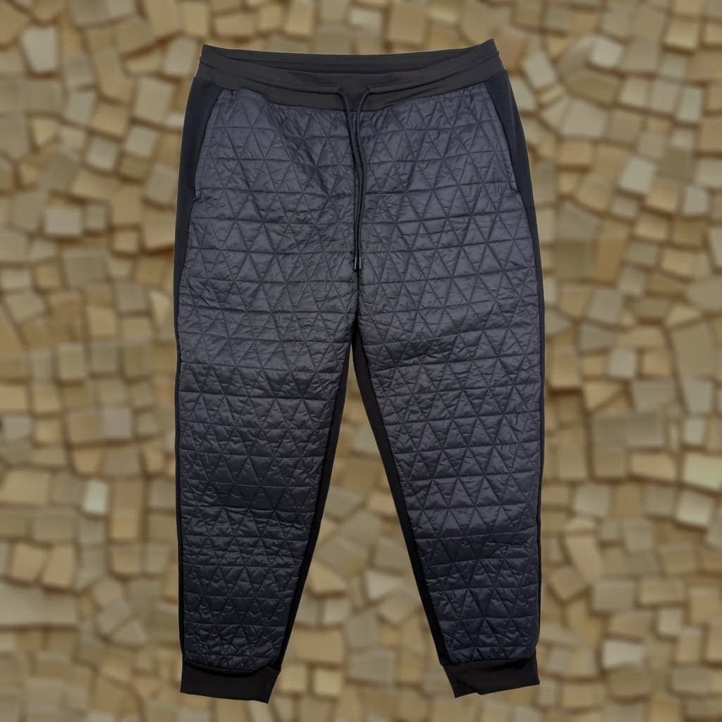 Athleta VINTAGE? Athleta Solstice Apres Ski Quilted Jogger Pants Women’s 16 Black Insulated Size 38" / US 16 / IT 52 - 1 Thumbnail