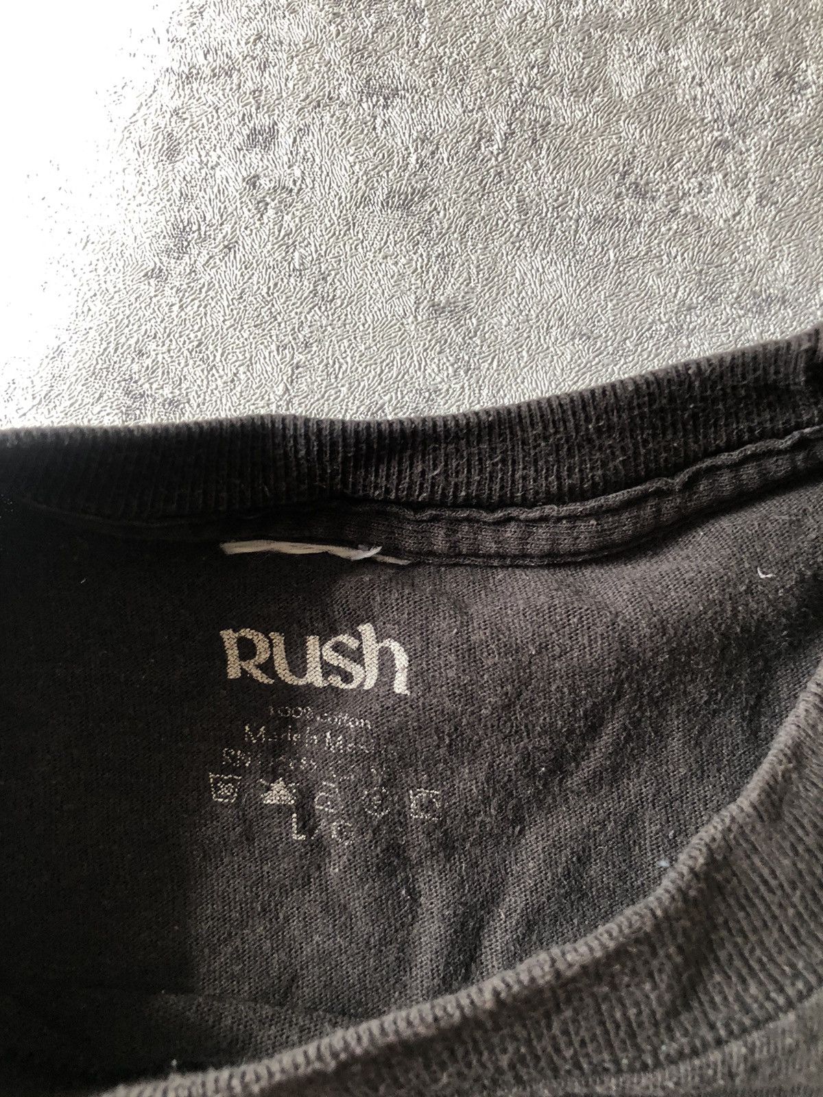 Band Tees RUSH WORLD TOUR 2007 WASHED TEE Size US L / EU 52-54 / 3 - 3 Thumbnail