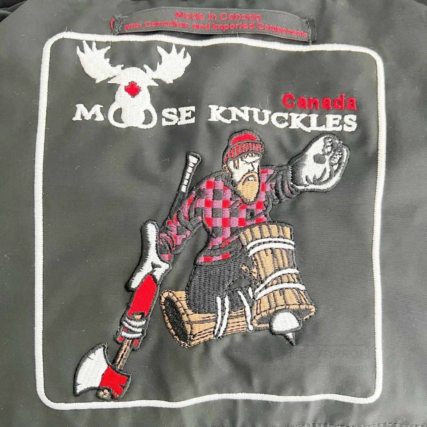 Moose Knuckles Moose Knuckles Black Hooded Mid-Length Down Jacket. Size M / US 6-8 / IT 42-44 - 4 Thumbnail