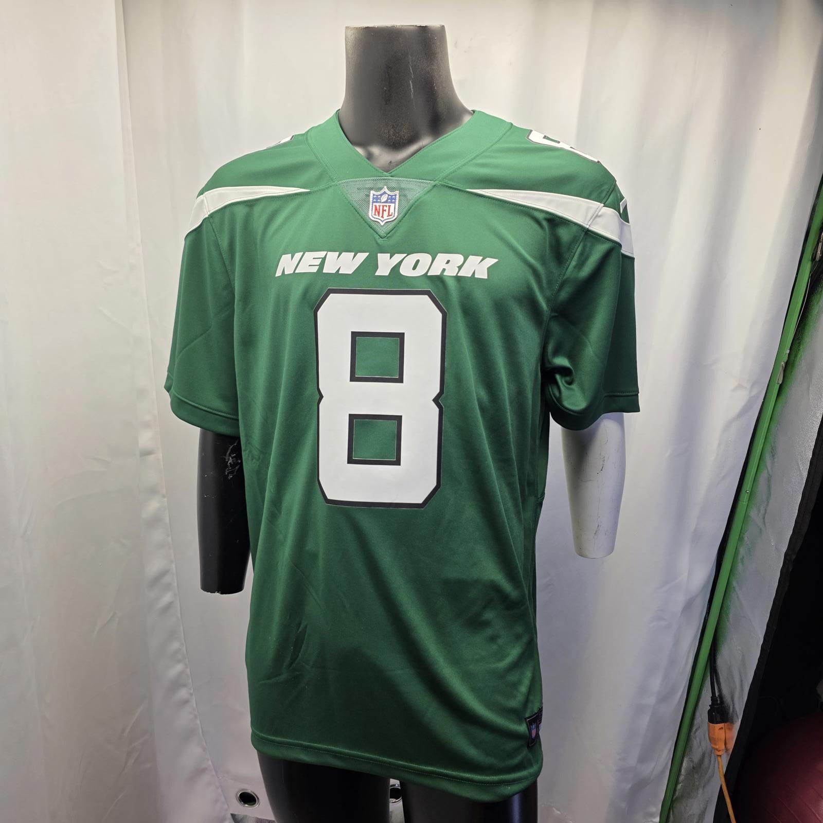 Nike Nike Aaron Rodgers New York Jets 8 Limited Jersey Mens XL Size US XL / EU 56 / 4 - 1 Thumbnail