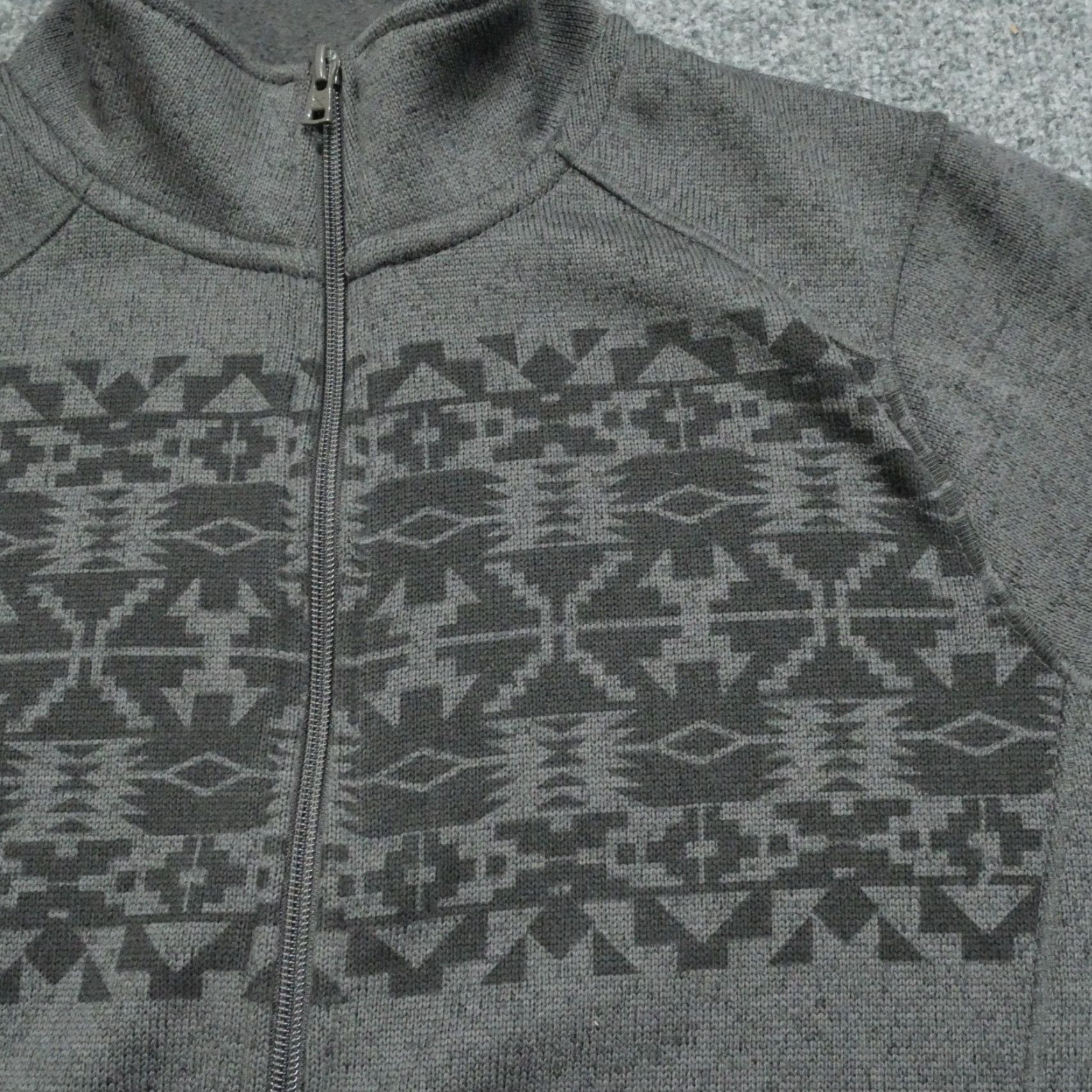 Eddie Bauer Eddie Bauer Jacket Womens XL Grey Full Zip Fair Isle Print Fleece Size XL / US 12-14 / IT 48-50 - 2 Thumbnail