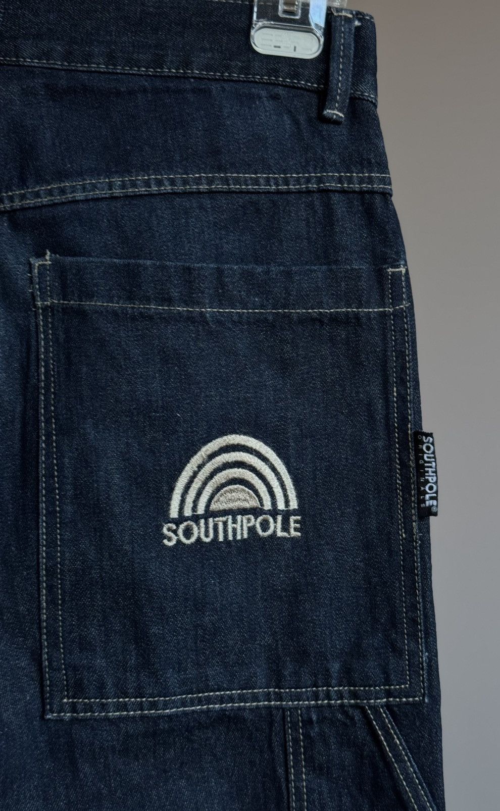 Southpole Southpole Denim Pants Hip Hop Baggy Work Jeans Y2K Size US 34 / EU 50 - 7 Thumbnail