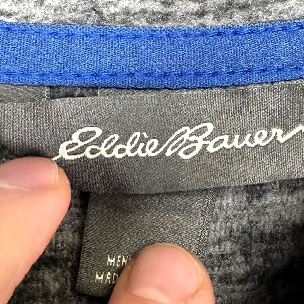 Eddie Bauer VINTAGE? (No) Eddie Bauer Sweater Mens 2XL Grey Blue Supersoft Microfleece Henley Pullover NEW Size US XXL / EU 58 / 5 - 5 Thumbnail