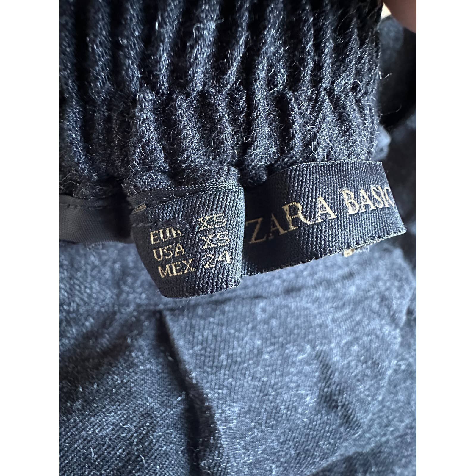 Zara Zara Basic pleated trouser pants Women size XS Size 26" / US 2 / IT 38 - 5 Thumbnail