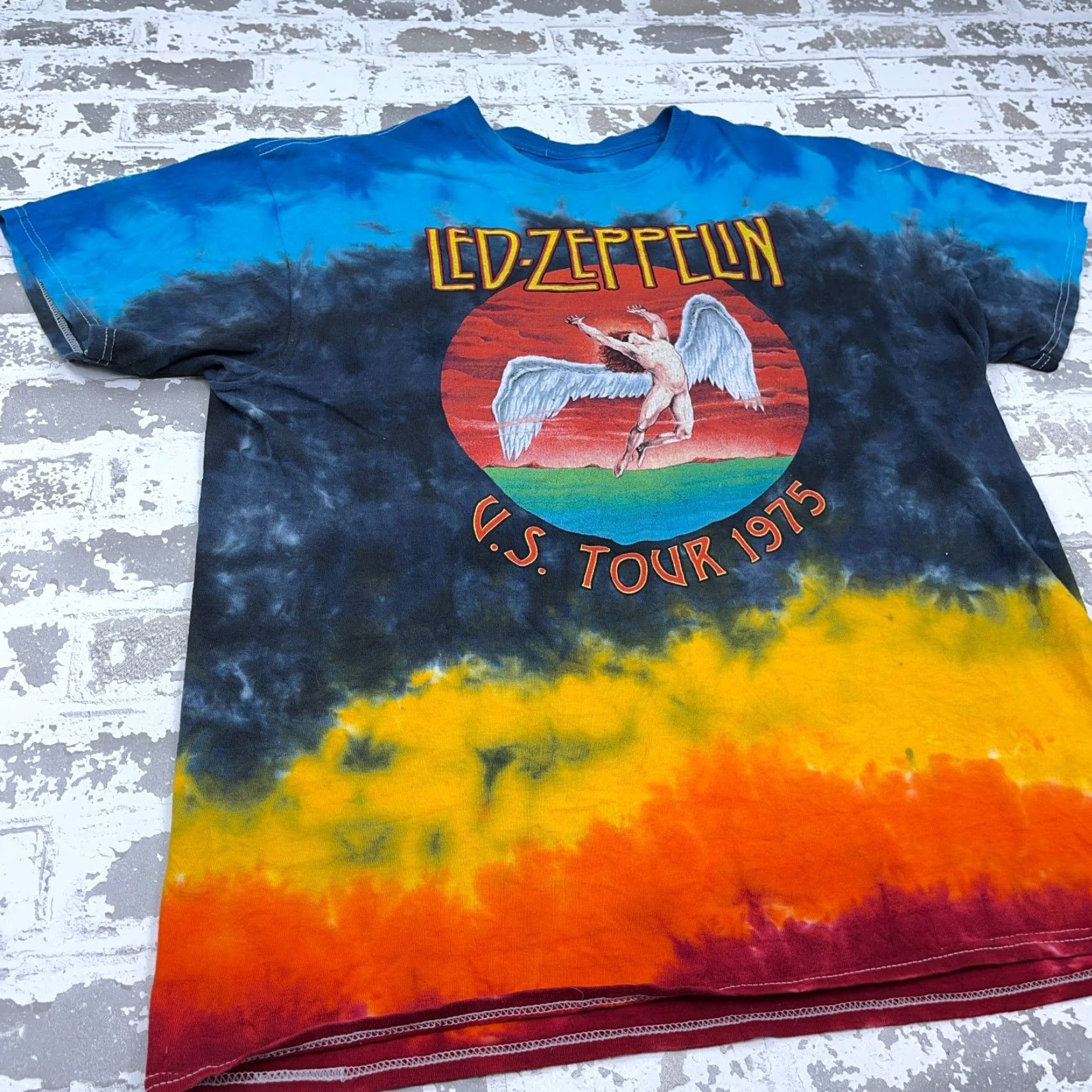 Rainbow Pink Floyd T-Shirt Men Large Multicolor Graphic Print Retro 90s Concert Logo Size US L / EU 52-54 / 3 - 3 Thumbnail