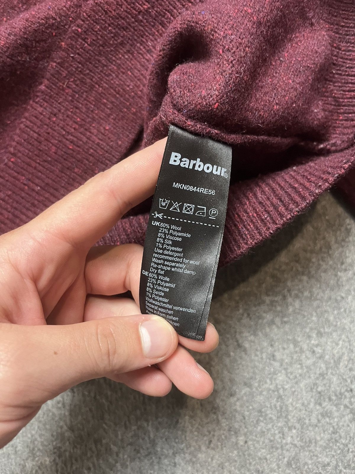 Barbour Barbour wool sweater Size US L / EU 52-54 / 3 - 6 Thumbnail