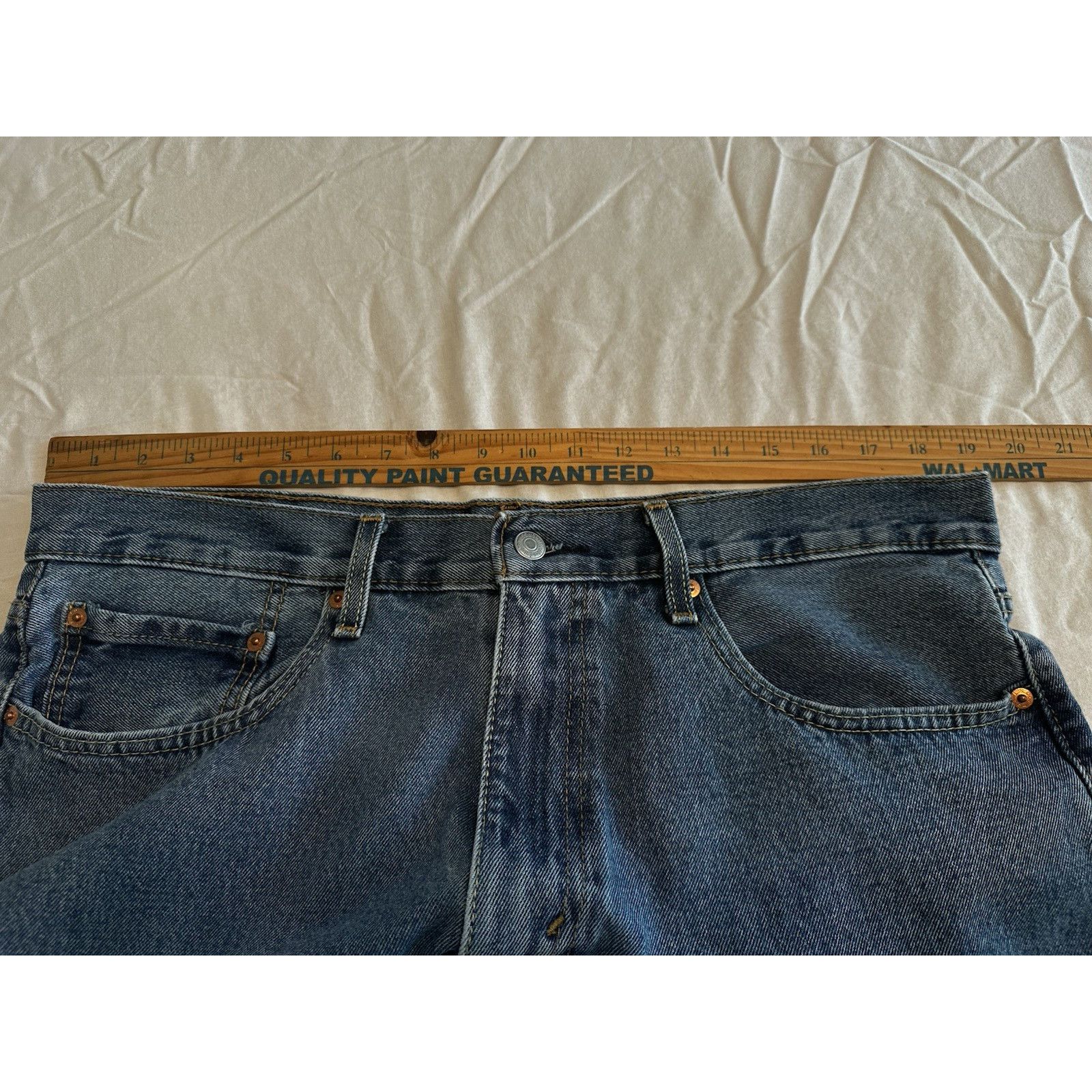 Levi's Levis 550 Jeans 36x30 Blue Med Relaxed Streetware Normcore Size US 36 / EU 52 - 7 Thumbnail