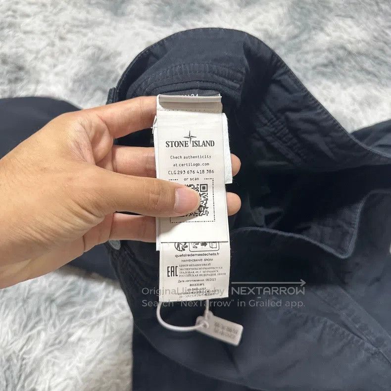 Stone Island Stone Island Phantom Series Cargo Pants Trousers Black Pha Size US 34 / EU 50 - 5 Thumbnail