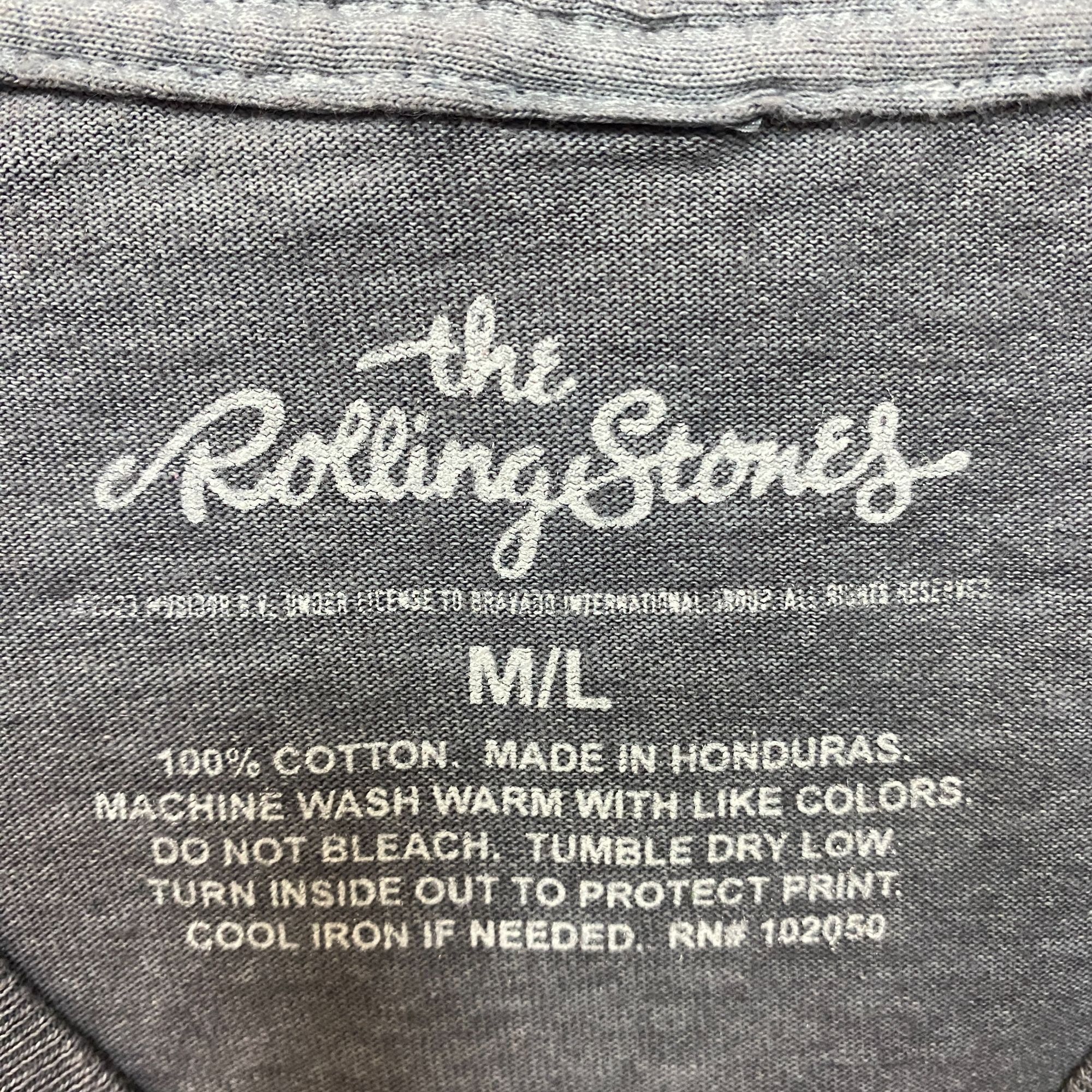 The Rolling Stones The Rolling Stones Hot Lips No Filter Evolution Gray T-Shirt Size US L / EU 52-54 / 3 - 4 Thumbnail