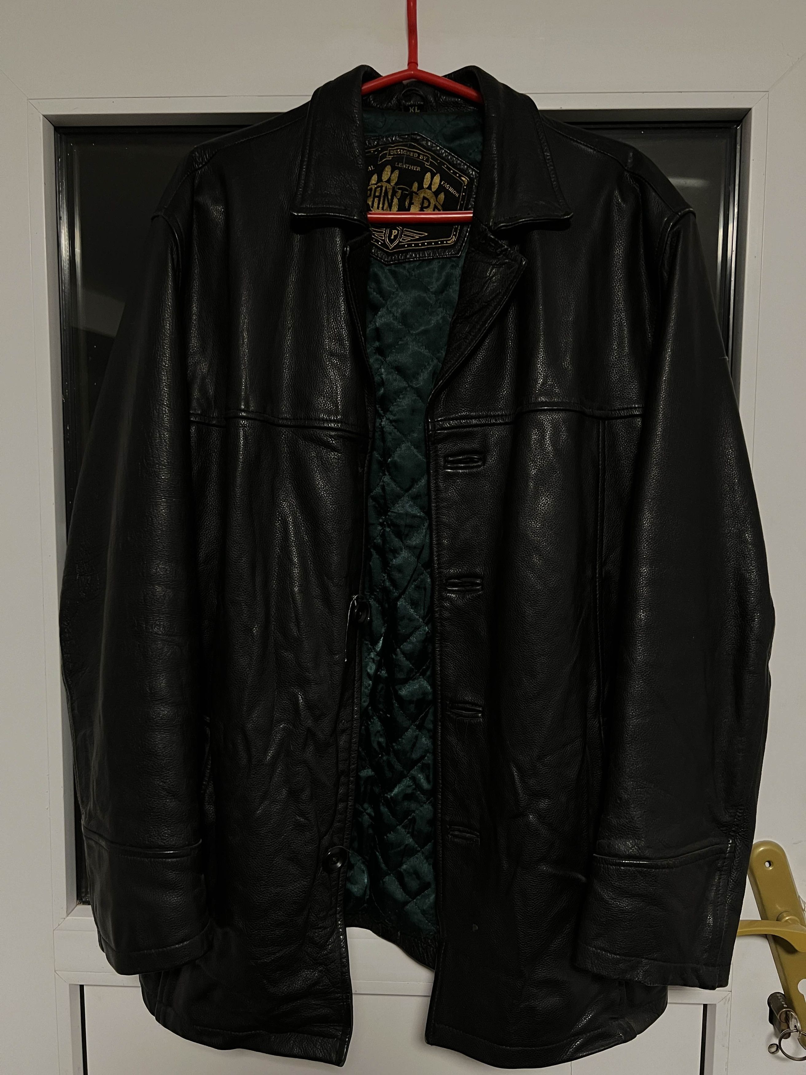 Other Vintage leather coat / jacket Size US XL / EU 56 / 4 - 1 Thumbnail