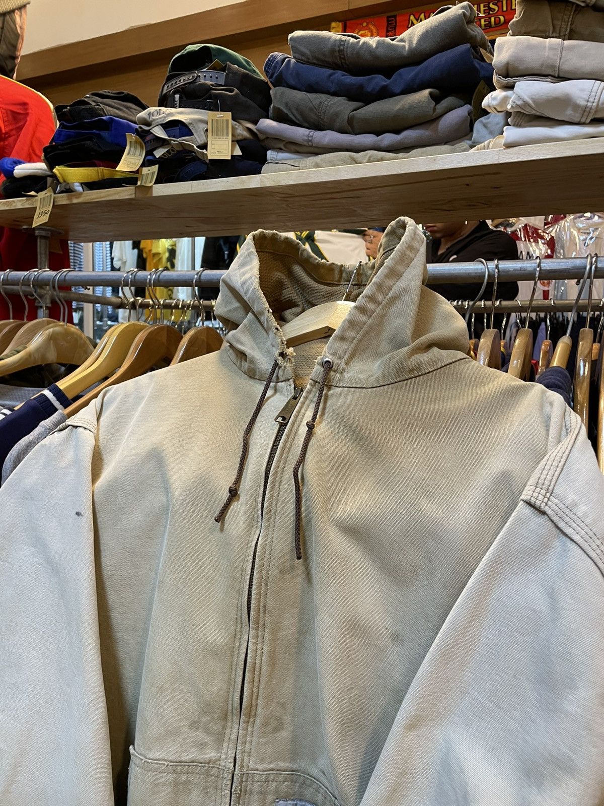 Carhartt Vintage Carhartt Hoodie Jacket Size US L / EU 52-54 / 3 - 2 Thumbnail