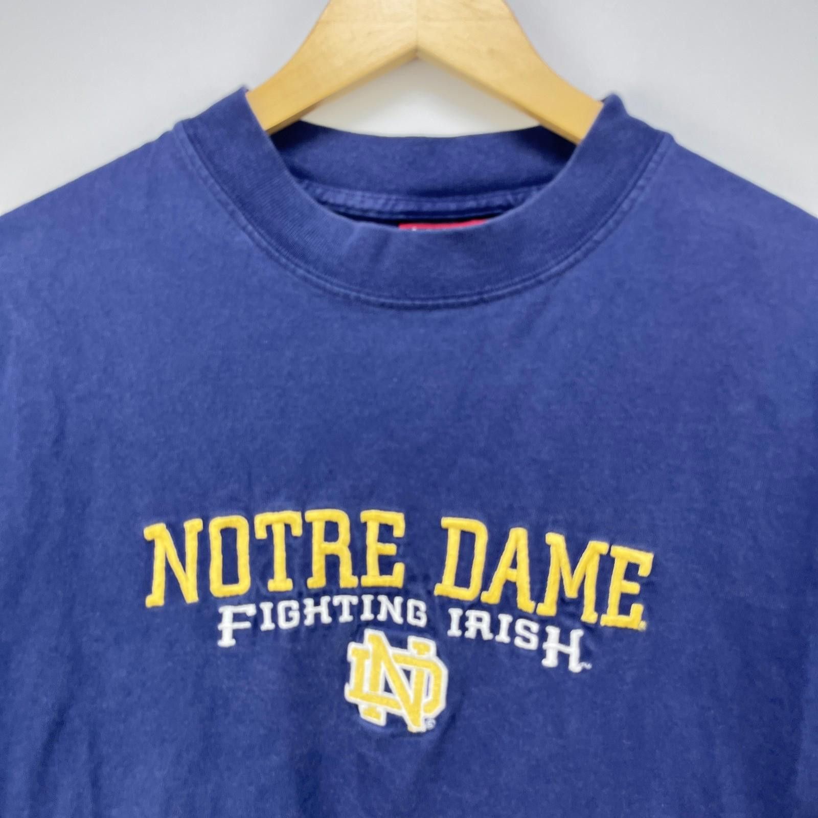 Other Vintage 90s Notre Dame Fighting Irish Faded T-Shirt Large Size ONE SIZE - 2 Thumbnail