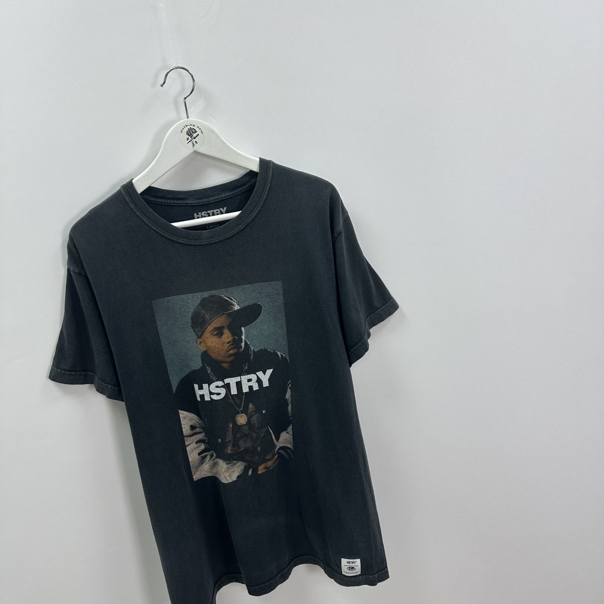 Rap Tees Vintage 00s Nas Hstry Washed Tee y2k Rap og hip hop hype 90s Size US L / EU 52-54 / 3 - 3 Thumbnail