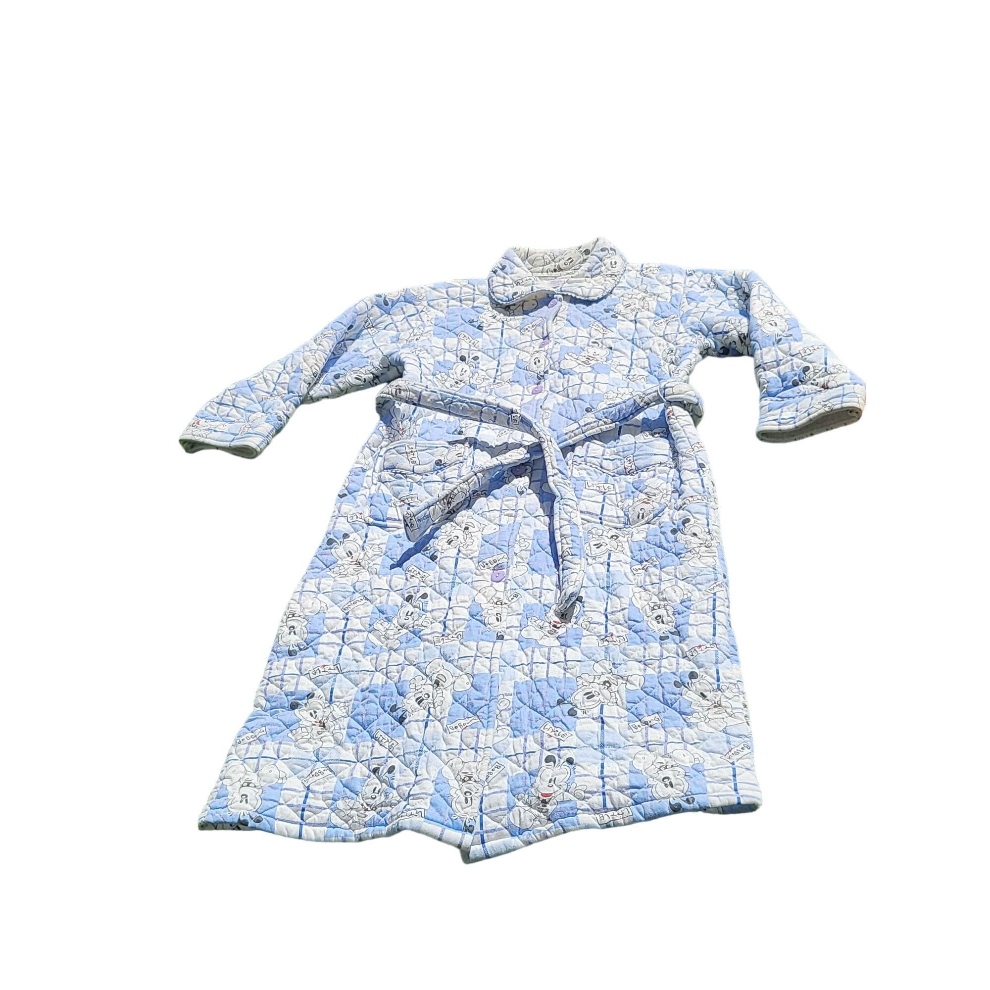 Disney Vintage Disney Spiral Robe Women Sz L Geometric Baby Goofy S Size ONE SIZE - 1 Thumbnail