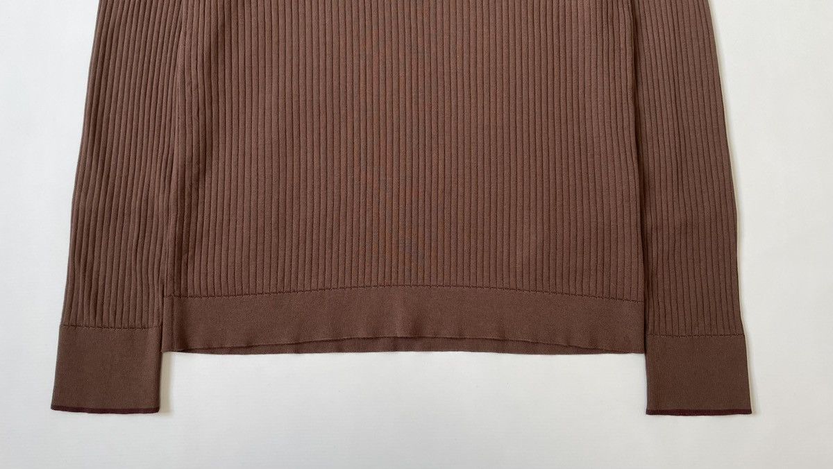 Maison Margiela S/S 20 ‘Destroyed’ Ribbed Military Sweater Size US M / EU 48-50 / 2 - 8 Thumbnail