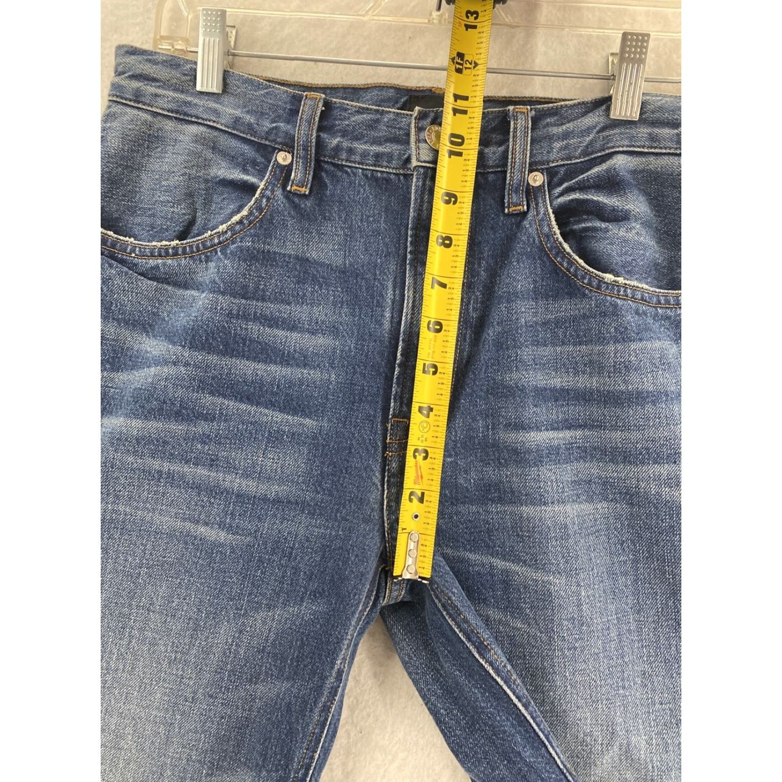 Edwin EDWIN Jeans Womens High Rise Flare 29 Blue Denim NWT Bohemian Regular Fit Size 29" - 4 Thumbnail