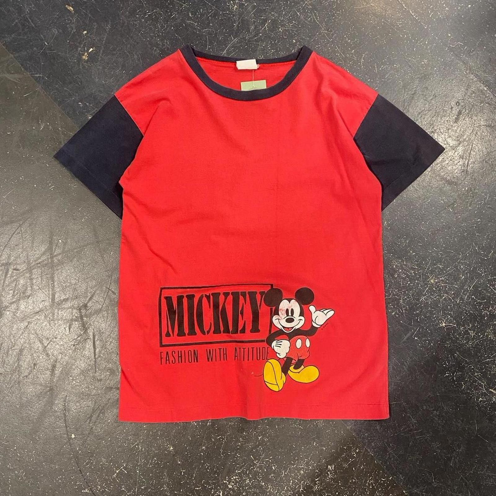 Disney 90s Mickey Mouse Fashion With Attitude Disney Tee Size US L / EU 52-54 / 3 - 1 Thumbnail
