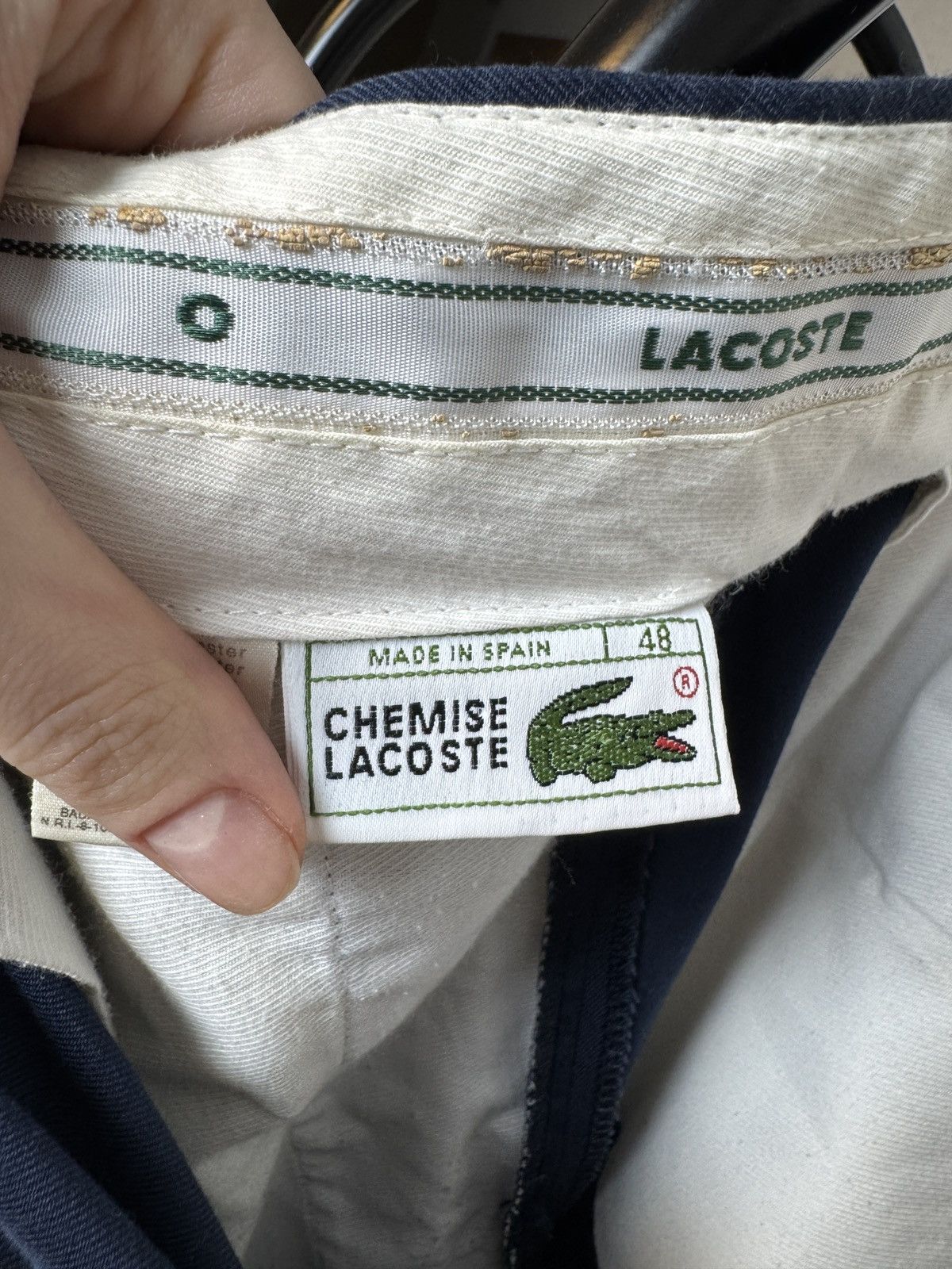 Lacoste Chemise Lacoste vintage 90s wide chino pants Size US 36 / EU 52 - 16 Thumbnail