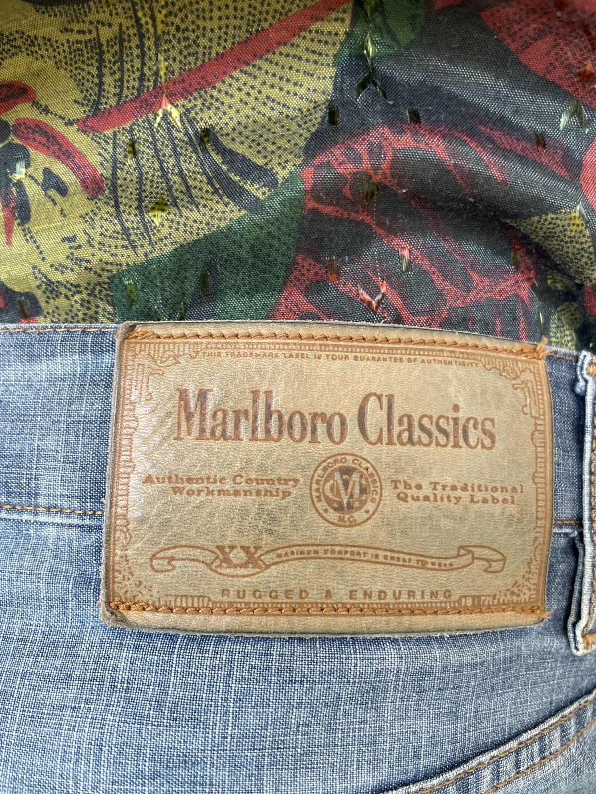 Marlboro Classics Vintage Marlboro Classics Bootcut Jeans Heritage Workwear Size US 32 / EU 48 - 2 Thumbnail
