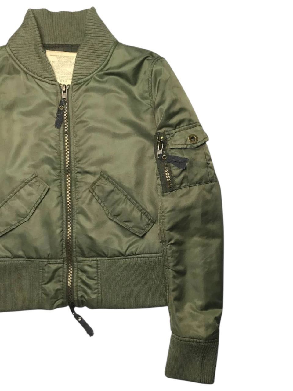 GOA G.O.A Cropped Bomber Jacket Size US XS / EU 42 / 0 - 7 Thumbnail