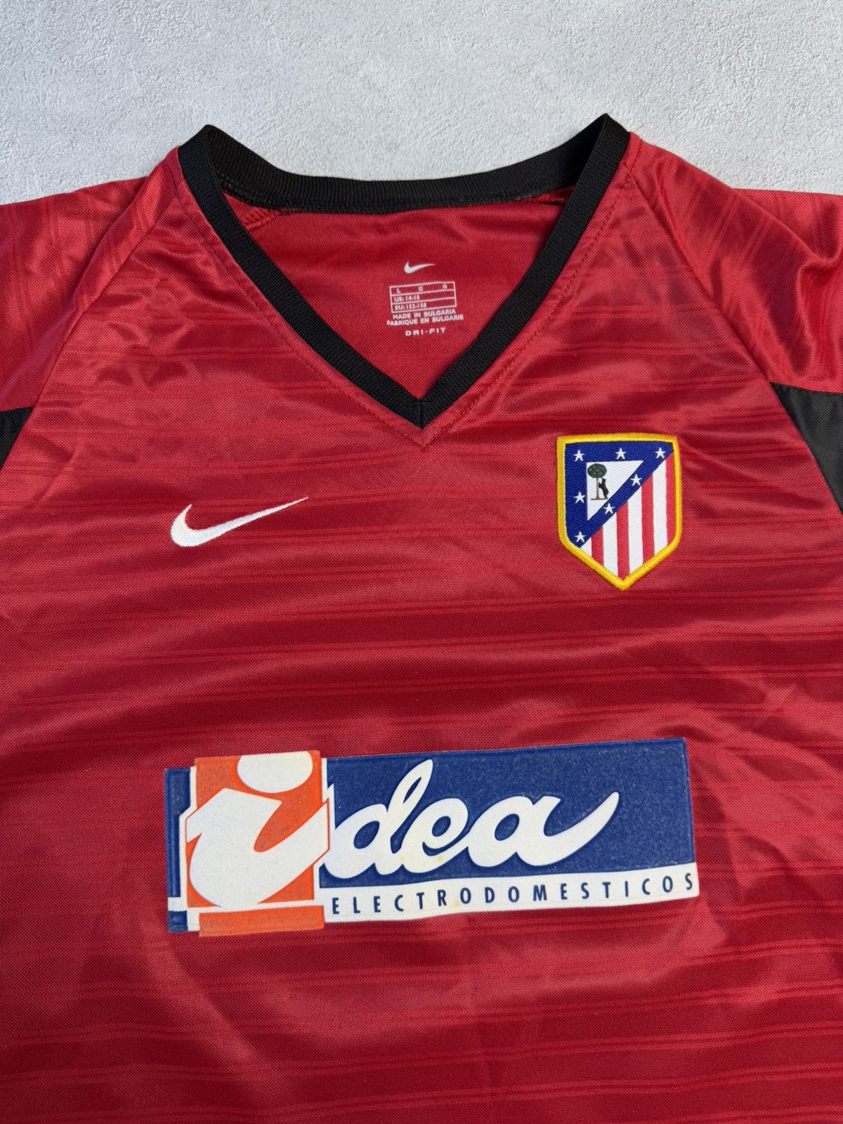 Nike Atletico Madrid 2001 2002 Away Shirt Soccer Jersey Nike Size US XXS / EU 40 - 3 Thumbnail
