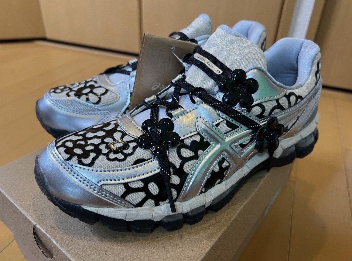 Asics Cecilie Bahnsen baskets Gel-Kayano 20 'Vanilla/Pure Silver' Size US 9.5 / EU 42-43 - 3 Thumbnail