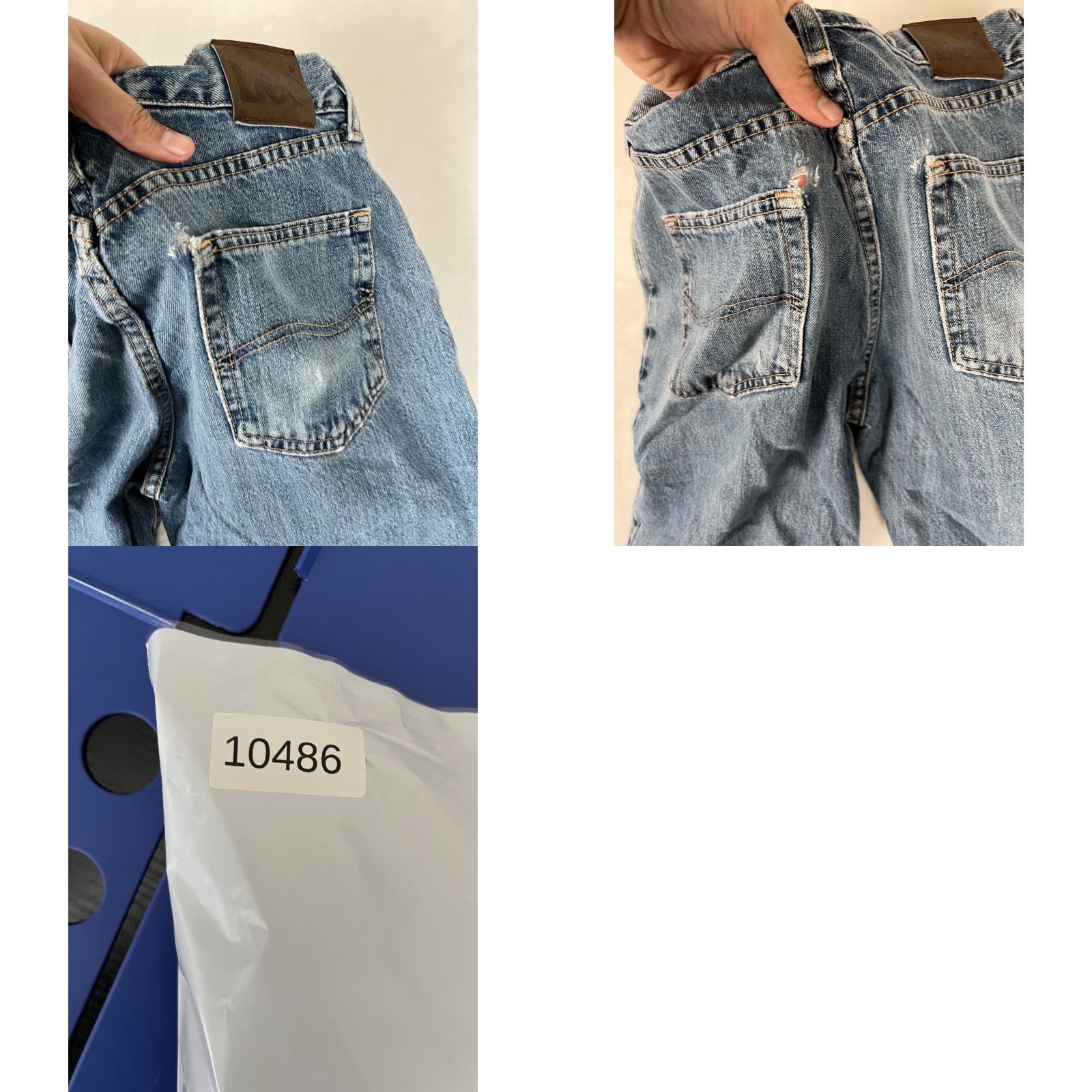 Lee VINTAGE Lee Jeans 30x32 Straight Leg 5-Pocket Denim Mens Brown Medium Wash 90s USA Lee Classic Fit Regular Slim? Size US 30 / EU 46 - 8 Thumbnail