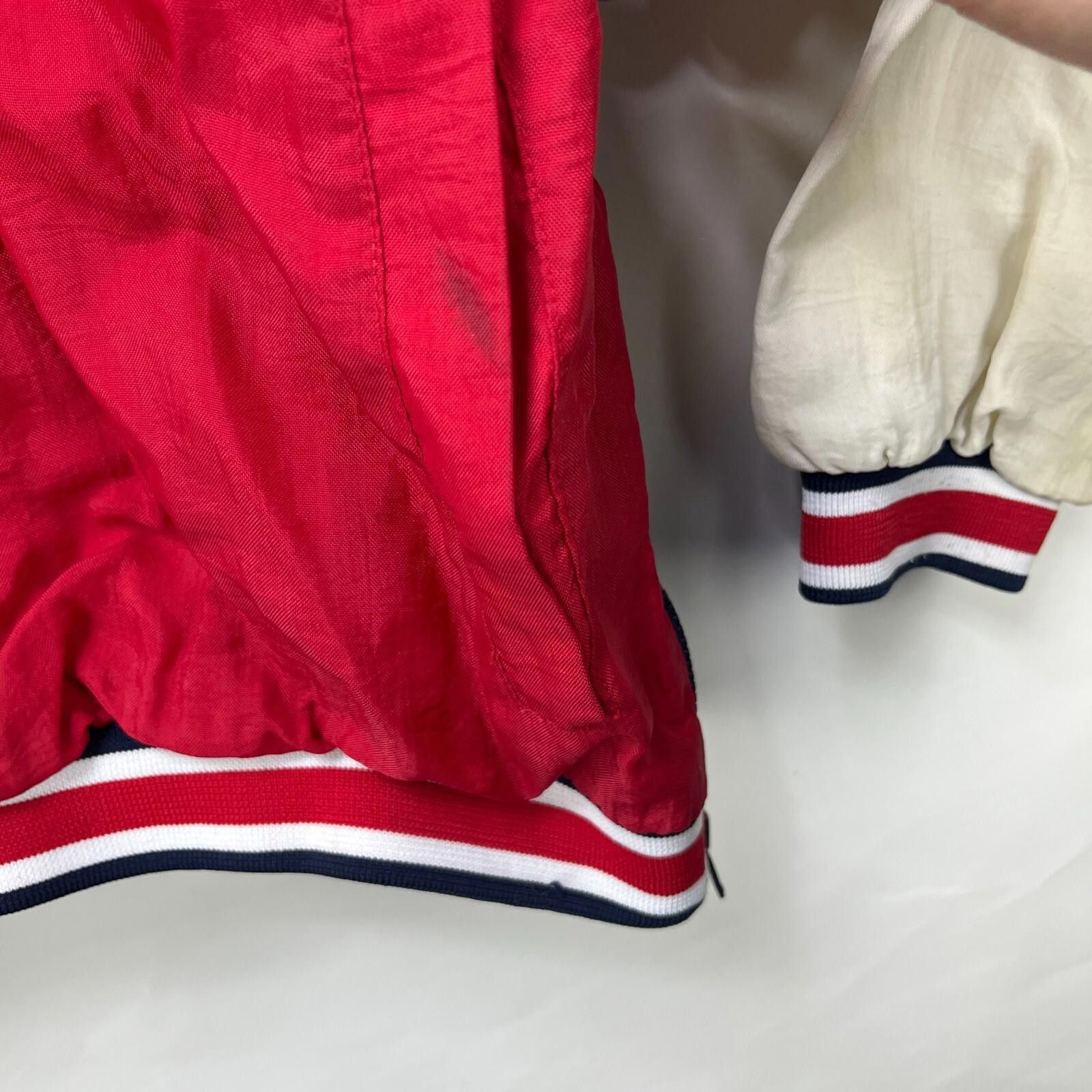 MLB Vintage 90s Cleveland Indians Windbreaker Jacket XS MLB Size US XS / EU 42 / 0 - 5 Thumbnail