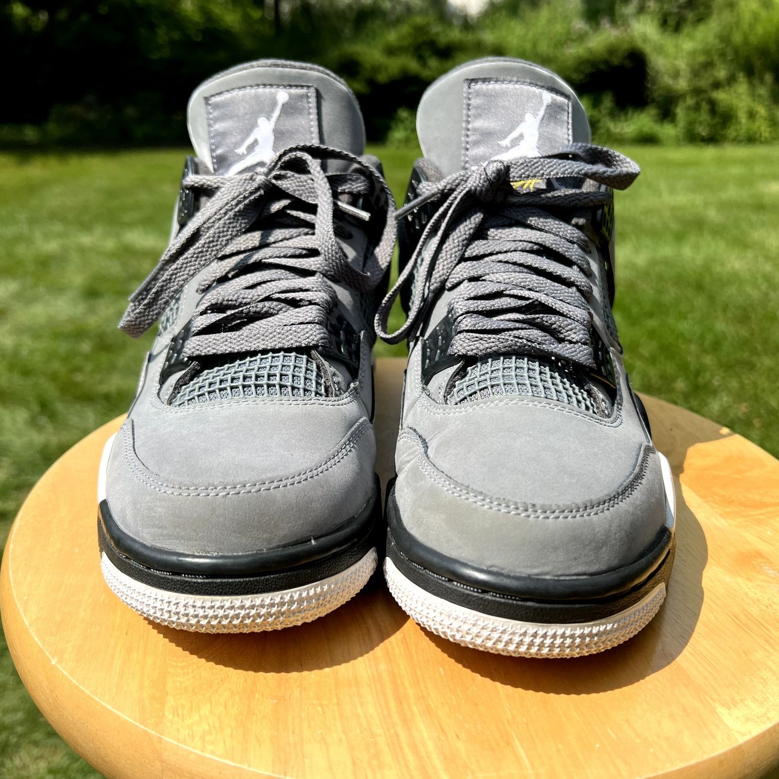 Jordan Brand × Nike Nike Air Jordan 4 Retro Cool Grey 2019 Men's Shoes - Size 8 Size US 8 / EU 41 - 5 Thumbnail