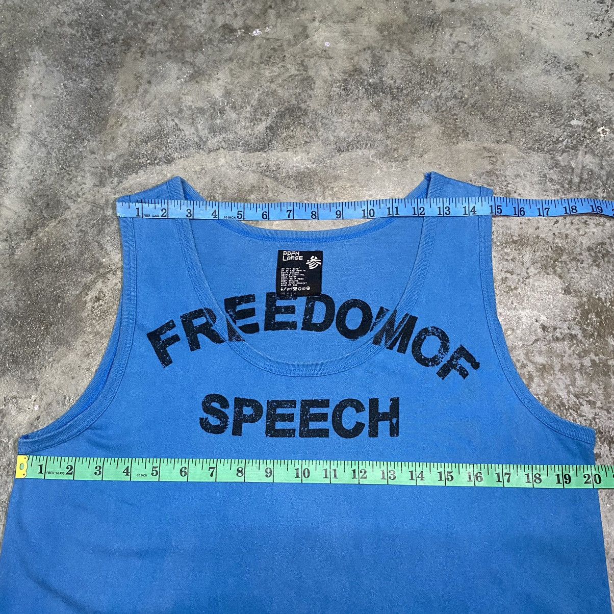 PPFM PPFM FREEDOM OF SPEECH SLEEVELESS TANK TOP SHIRT Size US L / EU 52-54 / 3 - 12 Thumbnail