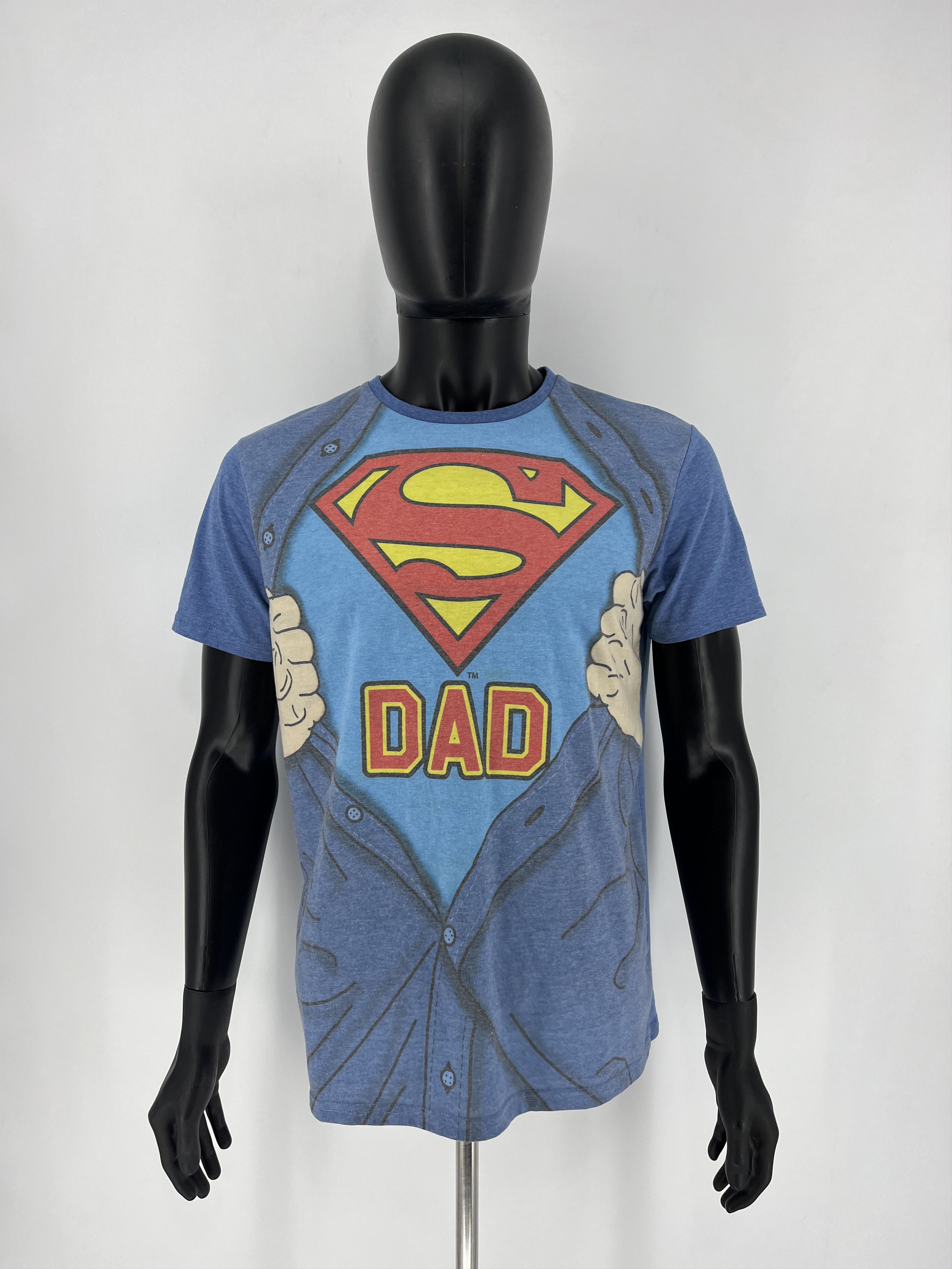 DC Comics Vintage Superman Dad Tshirt DC Comic size M Humor TShirt Size US M / EU 48-50 / 2 - 3 Thumbnail