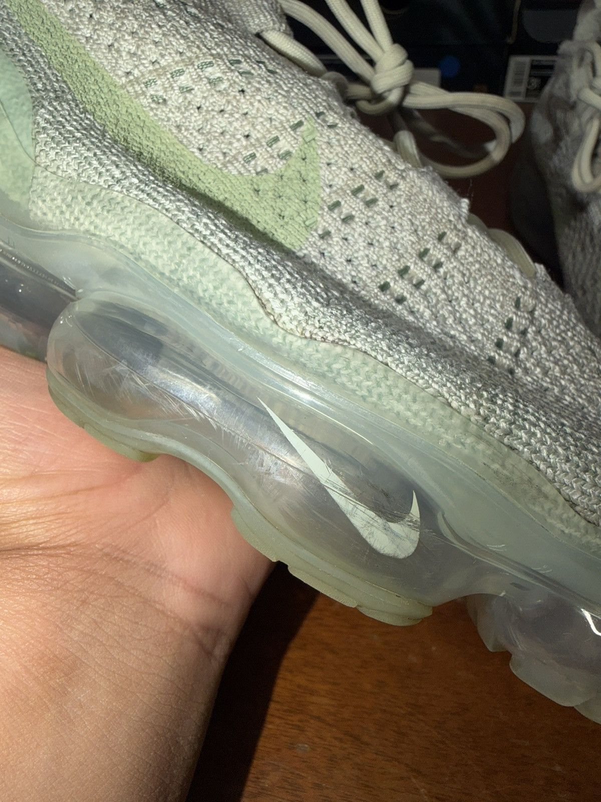 Nike Air VaporMax 2023 Flyknit Honeydew size 12 Size US 12 / EU 45 - 9 Thumbnail