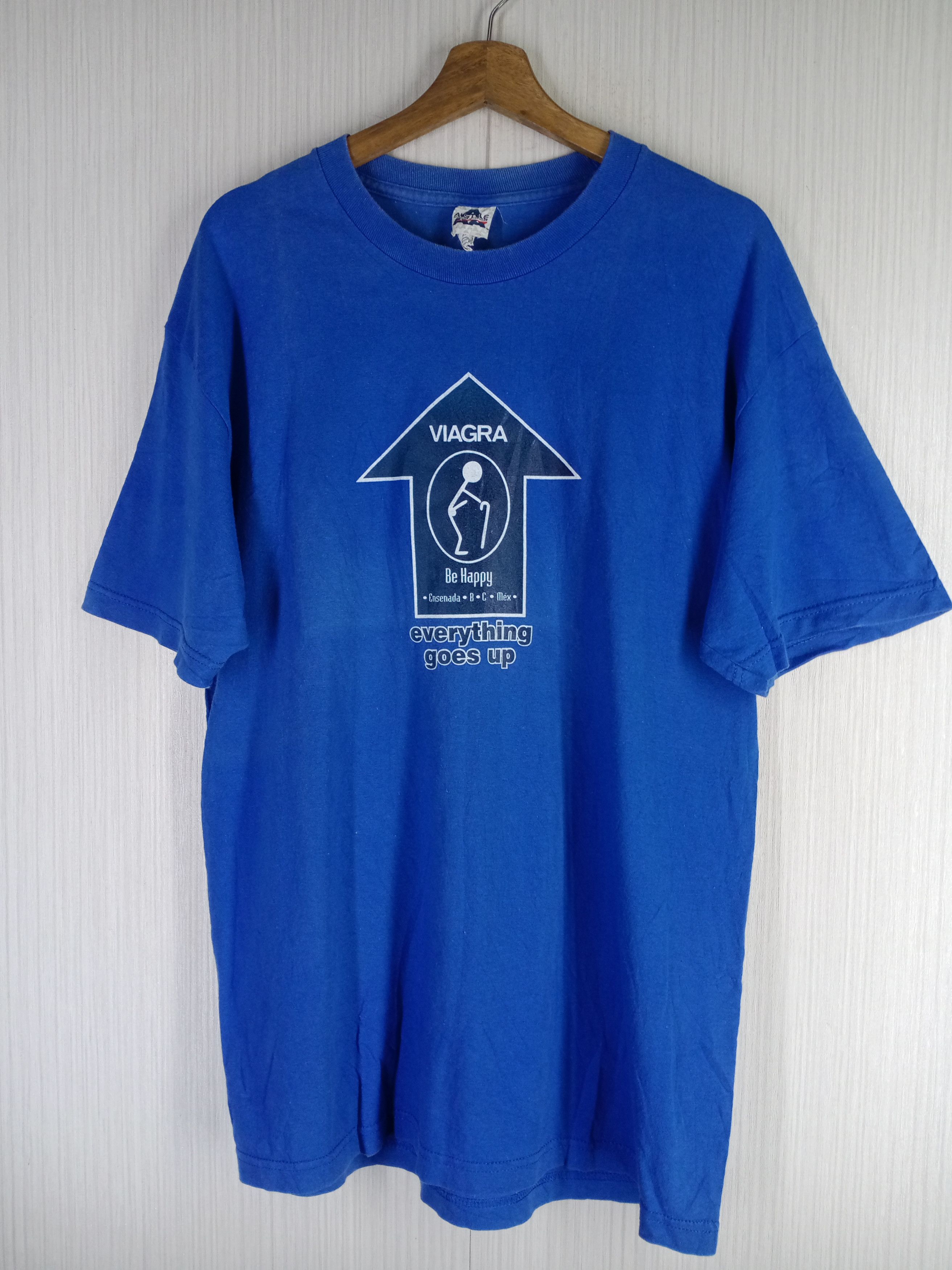 Hysteric Glamour Rare Vintage Superviagra Pornstar Sex Tshirt Size US L / EU 52-54 / 3 - 2 Thumbnail