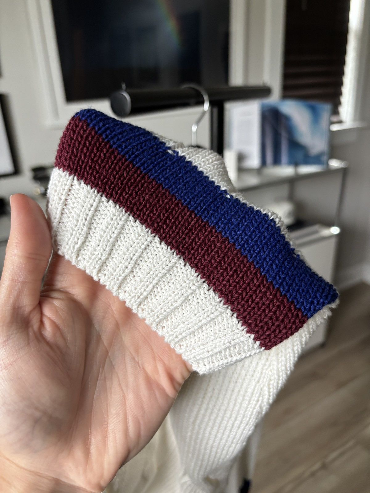 Bode BODE | KNIT LOGO TENNIS SWEATER Size US M / EU 48-50 / 2 - 8 Thumbnail
