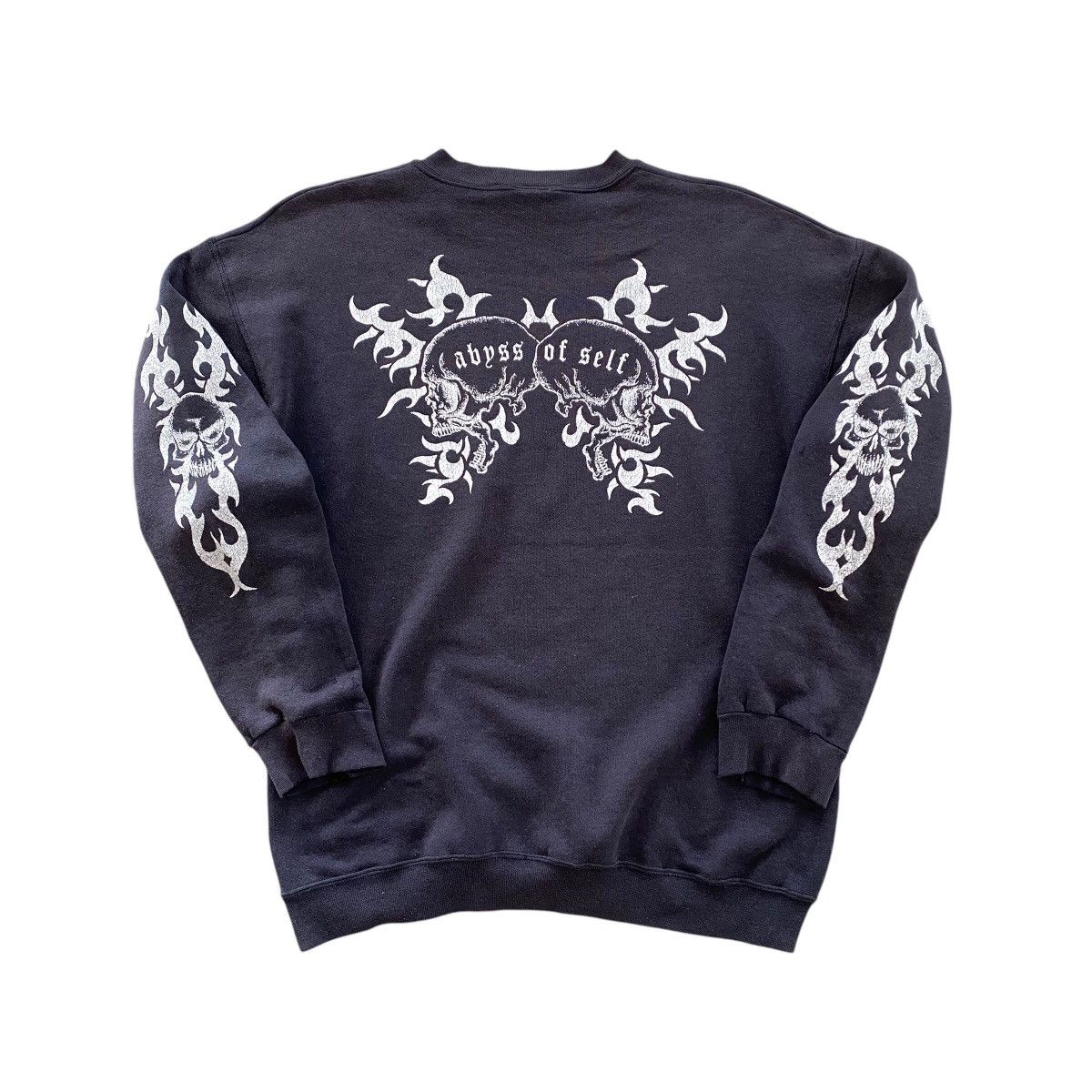 Rock Band × Vintage Rare Death Low ABYSS Of SELF Skull Black Angel  