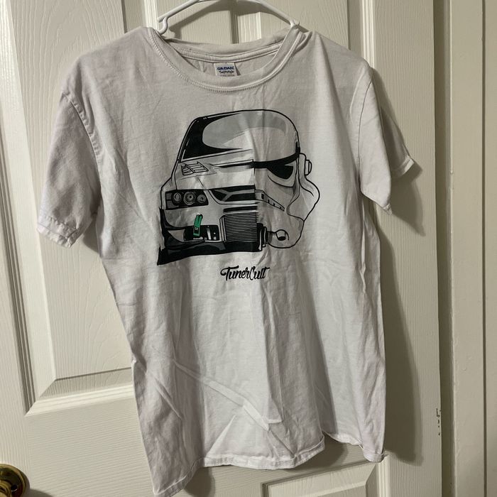 Rare Limited Tunercult Evo x Starwars Stormtrooper White TShirt Grailed
