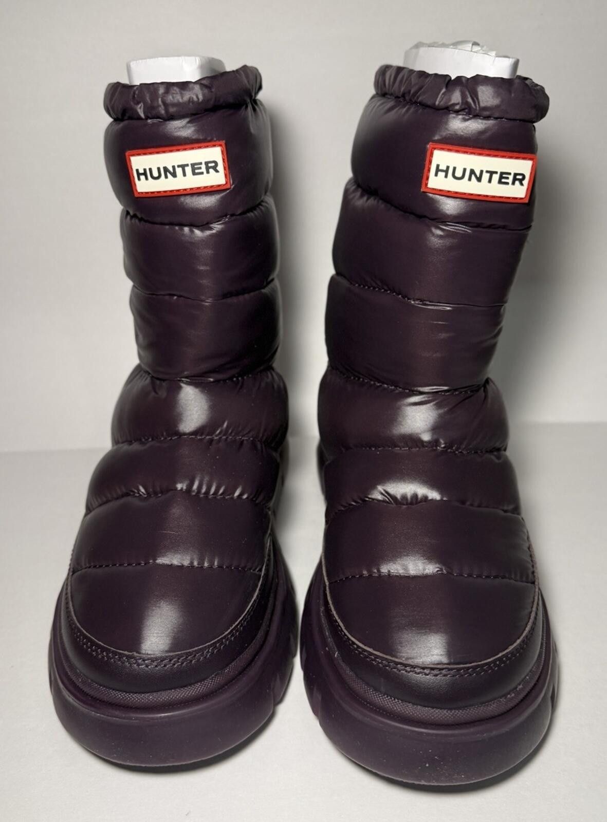 Hunter HUNTER Maribels Women's Winter Snow Boots Dark Purple 500 Size US 5 / IT 35 - 2 Thumbnail