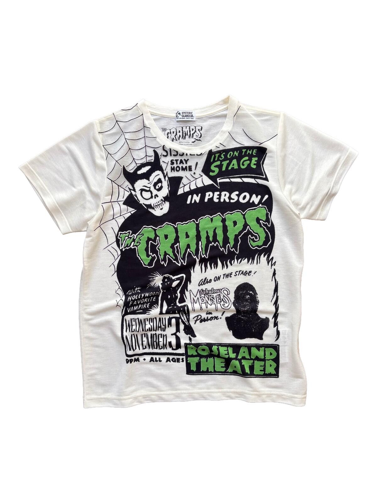 Hysteric Glamour Hysteric Glamour x The Cramps Graphic T-Shirt White Size US S / EU 44-46 / 1 - 1 Thumbnail