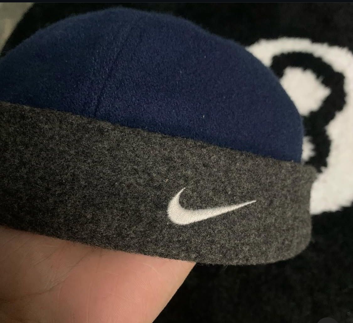 Nike 🔥 Vintage 90s 🔥 Nike Brimless Hat Size ONE SIZE - 2 Thumbnail