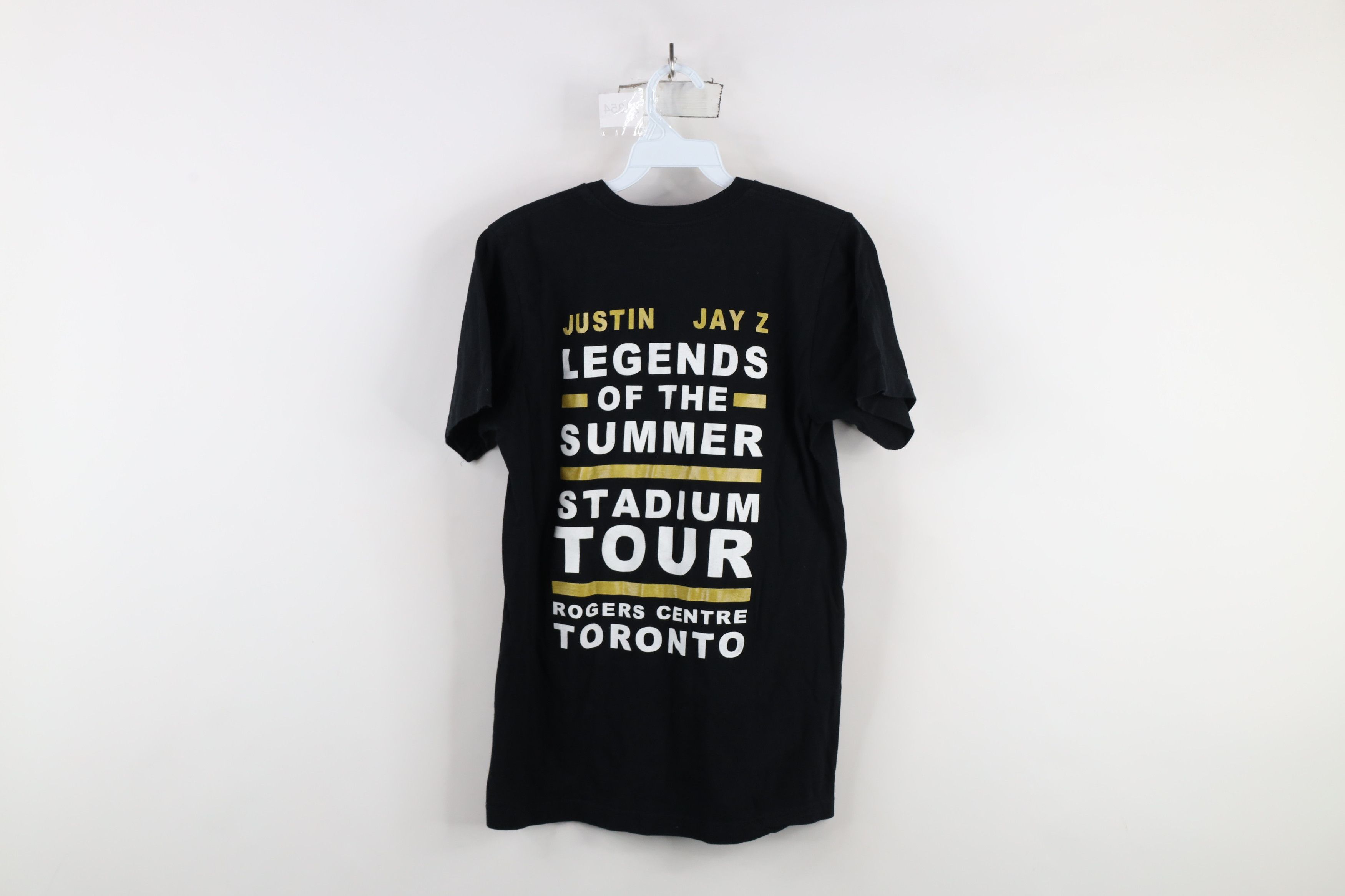 Vintage Y2K Justin Timberlake Jay Z Legends of the Tour T-Shirt Size S / US 4 / IT 40 - 11 Thumbnail