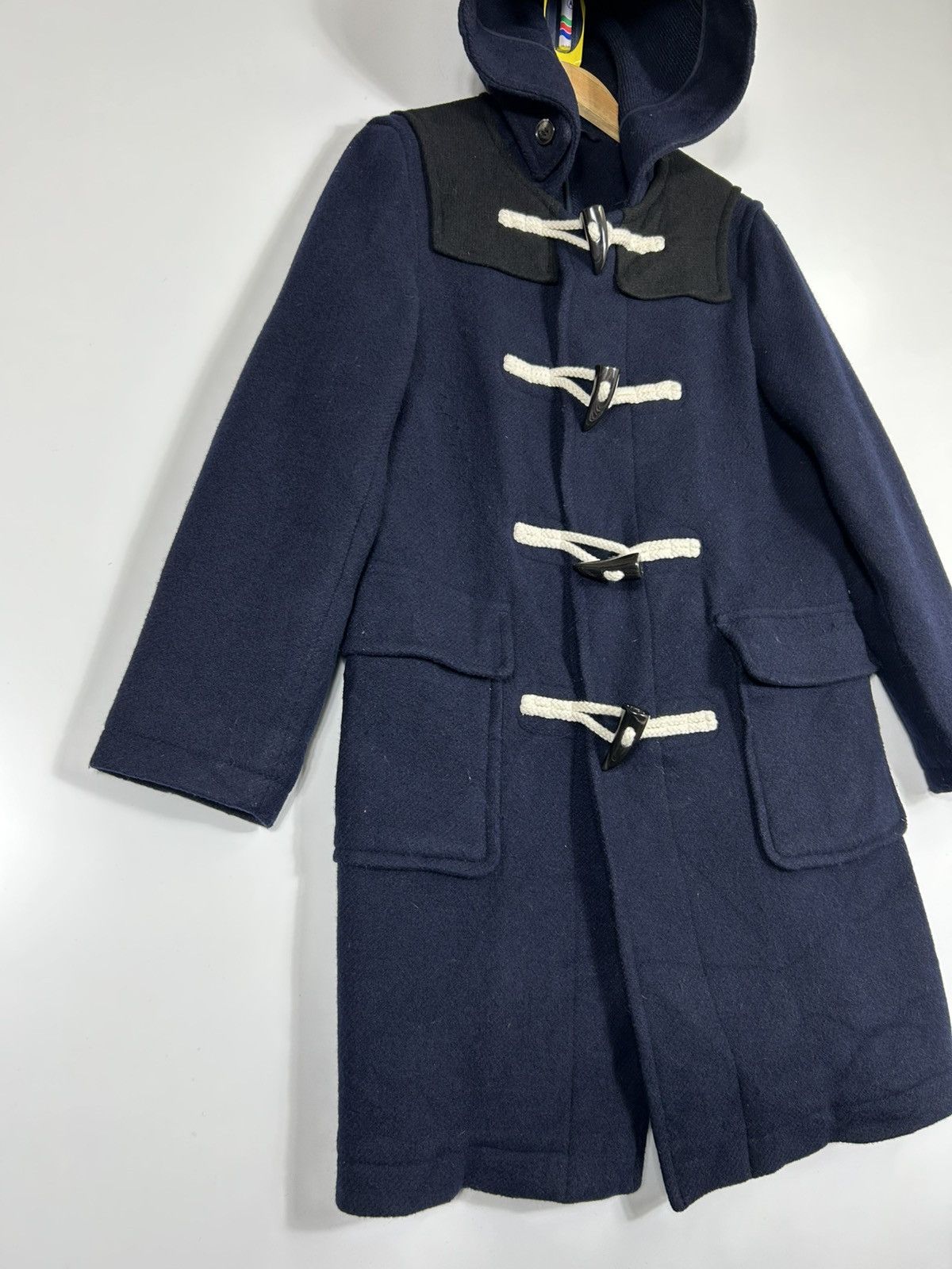 JW Anderson × Japanese Brand × Uniqlo 🔥JW.Anderson❌Uniqlo Hooded Duffle Long Coat Jacket Size S / US 4 / IT 40 - 2 Thumbnail