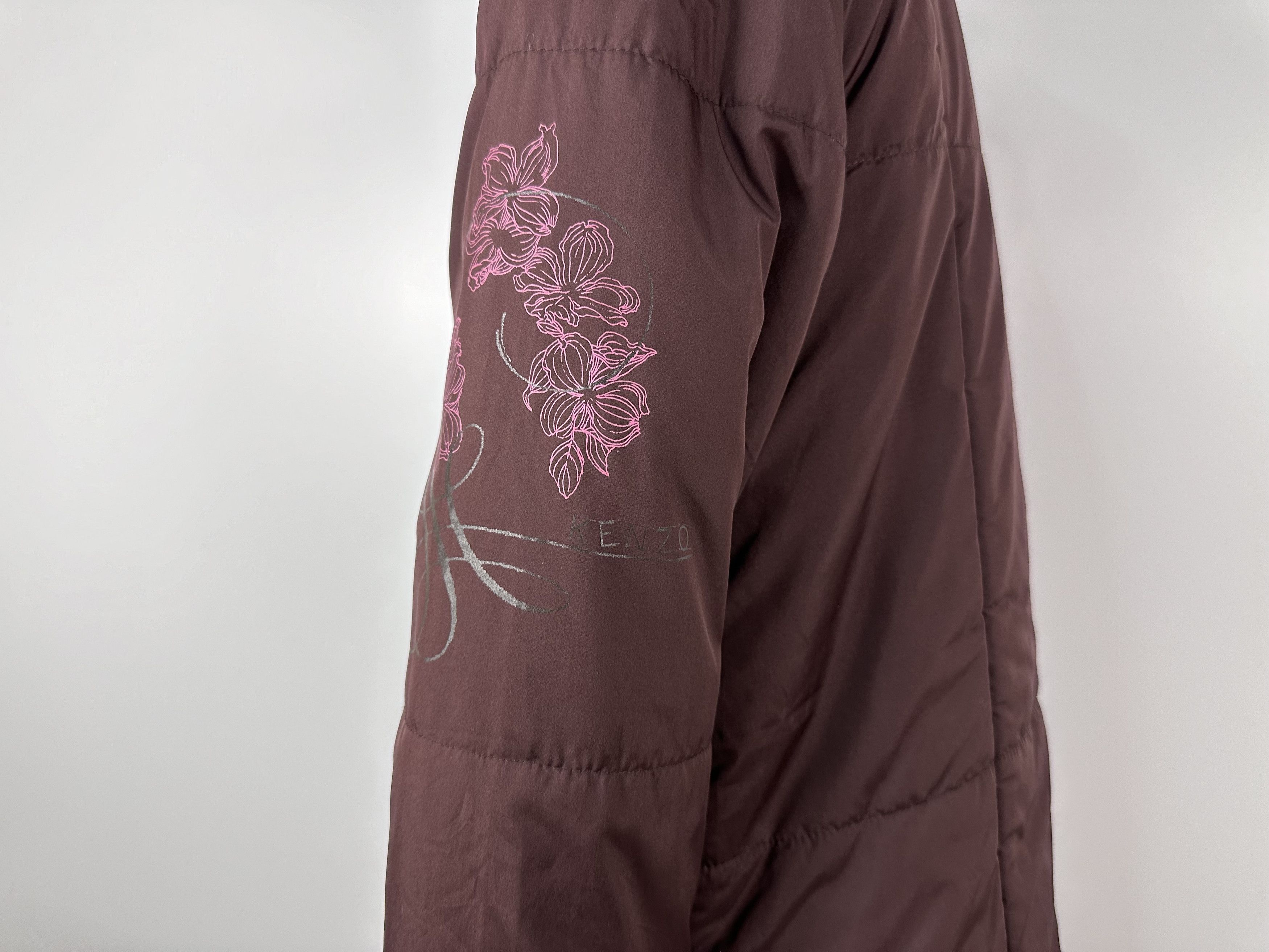 Kenzo Kenzo Junior Womens Coat Long Jacket Burgundy Size 12 Size XL / US 12-14 / IT 48-50 - 6 Thumbnail
