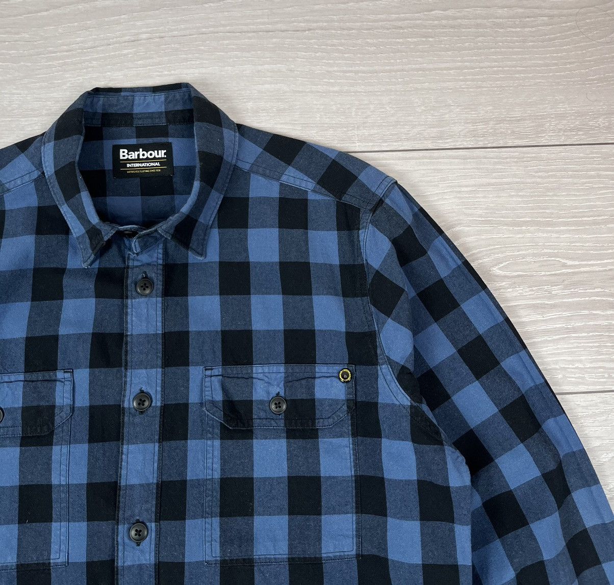 Barbour Barbour International Tailored Flannel Checkered Shirt Size US M / EU 48-50 / 2 - 6 Thumbnail