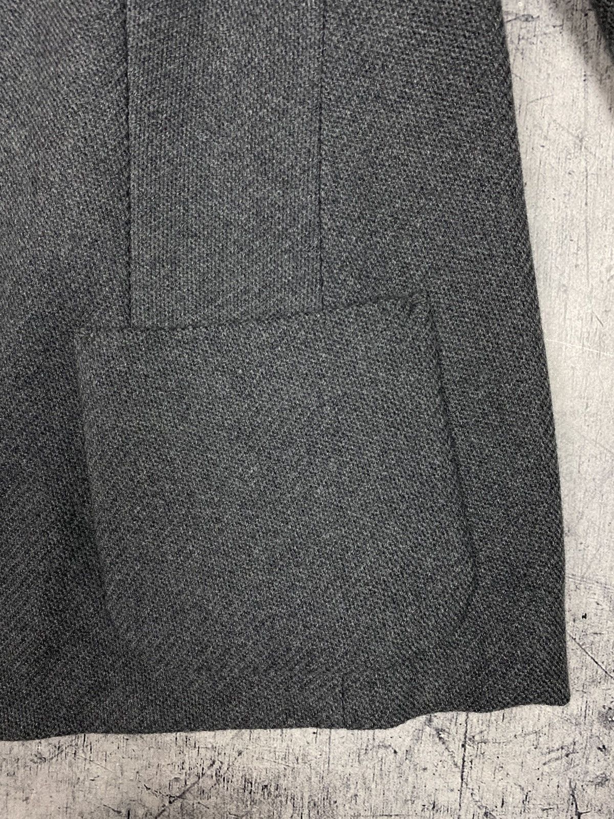 Bogner Bogner Wool Blazer Women L Gray Tailored Luxury Size XL / US 12-14 / IT 48-50 - 7 Thumbnail