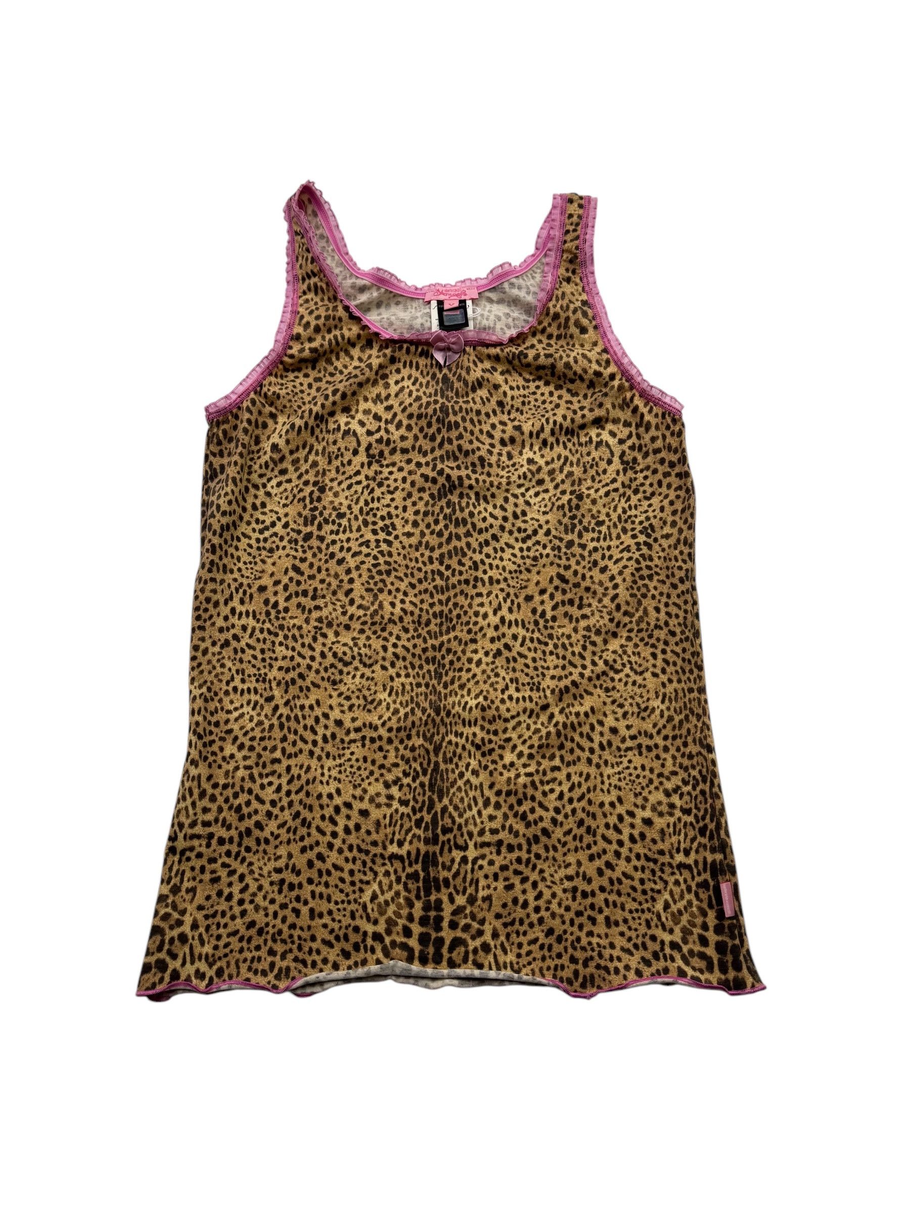 Just Cavalli Just Cavalli Mesh Tank Top with Perforated